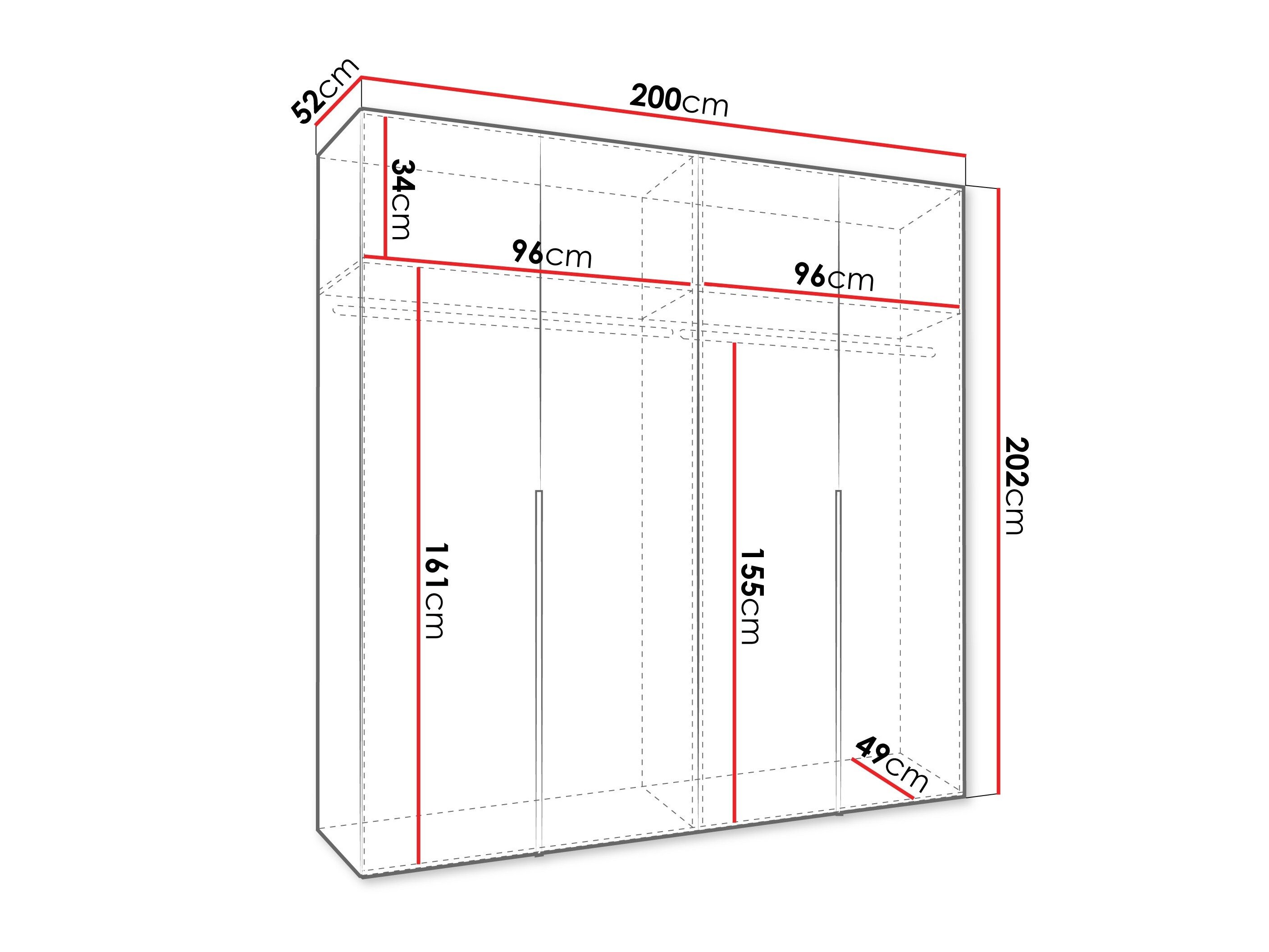 Garderobeskab Hartford 537 (Artisan eg)