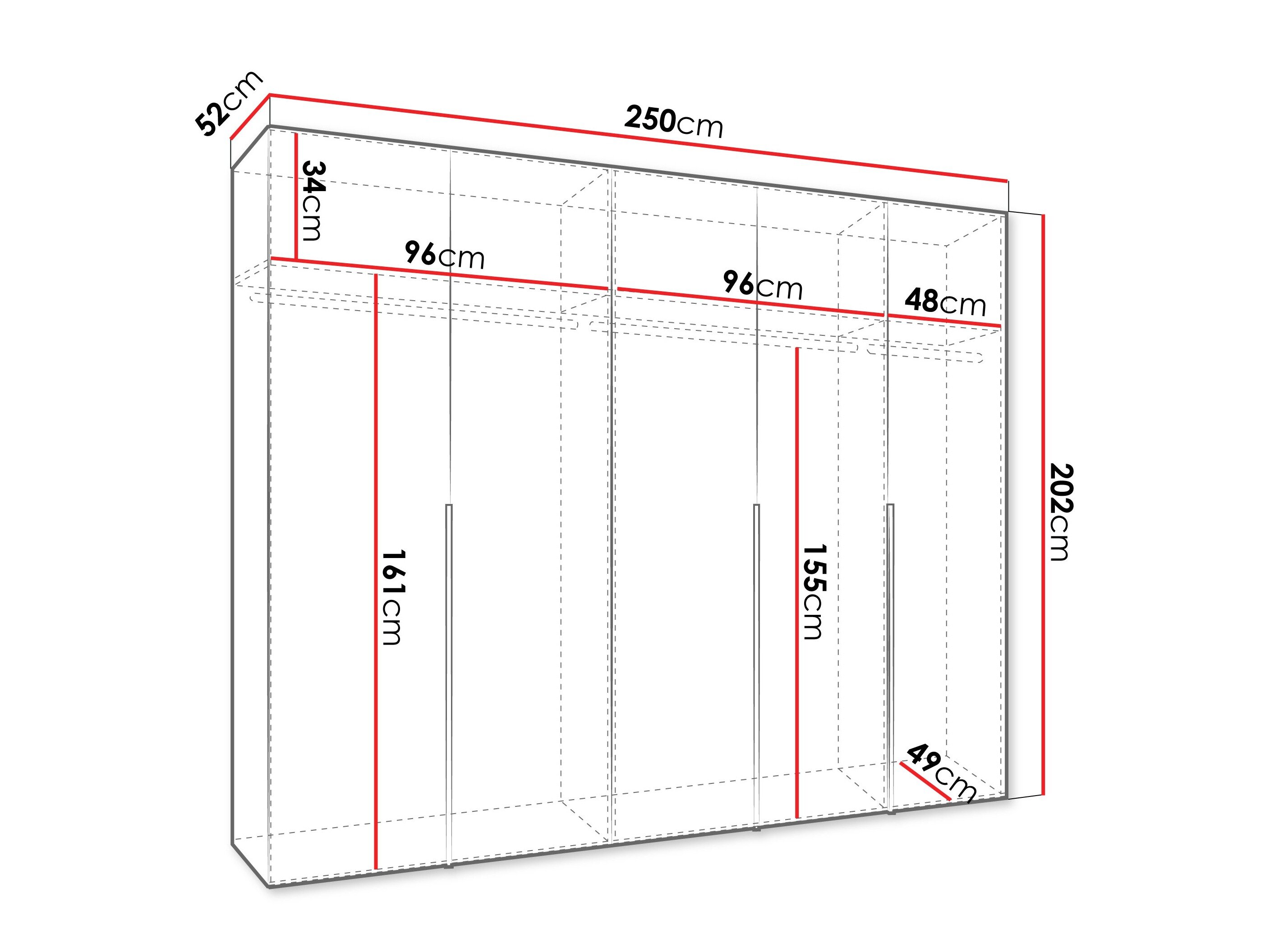 Garderobeskab Hartford 538 (Artisan eg)