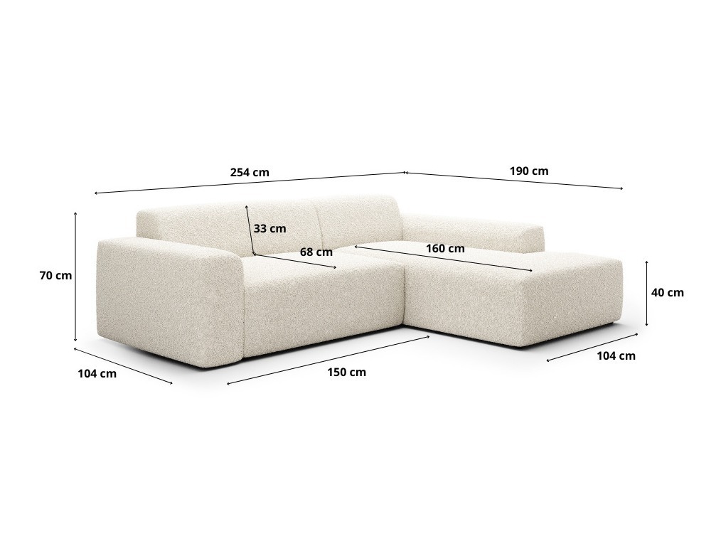 Modulhjørnesofa Romenoi 101 (Centaur 15)