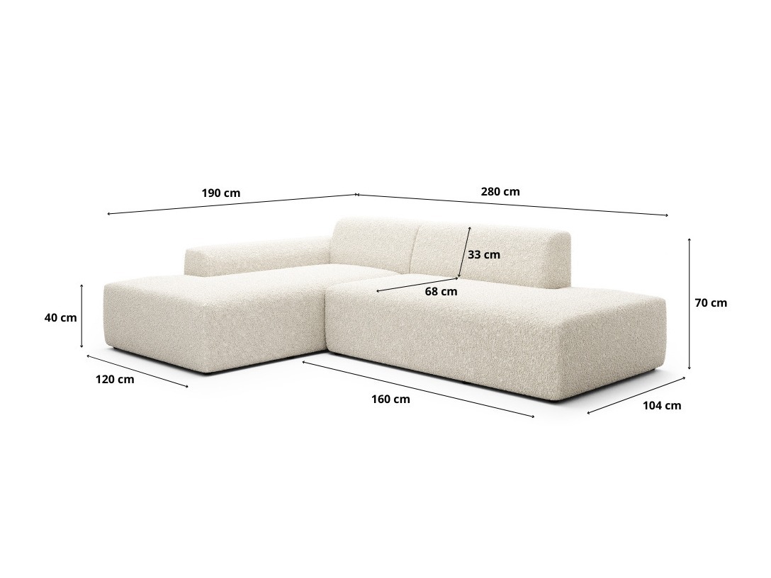 Modulhjørnesofa Romenoi 102 (Centaur 06)