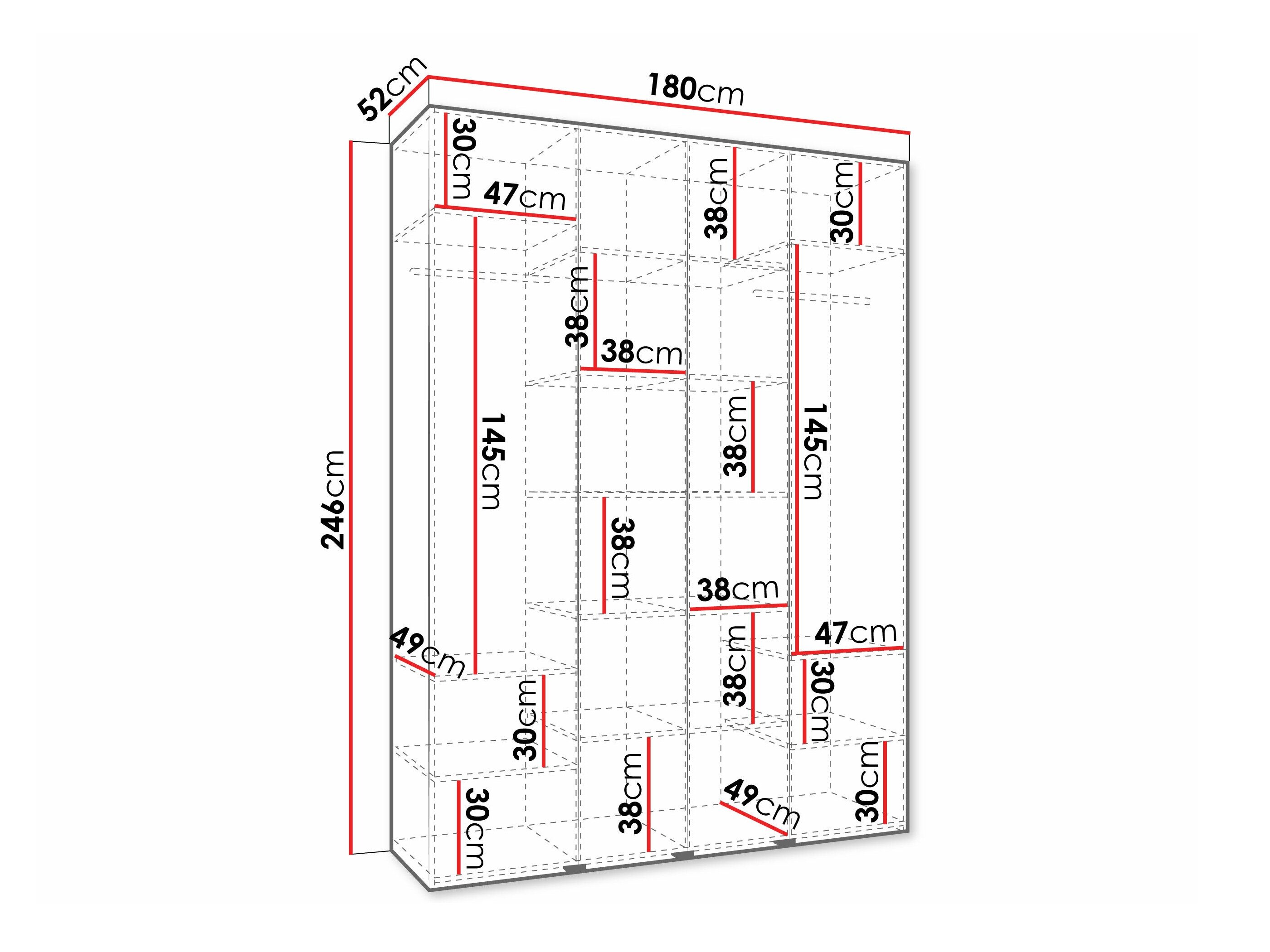 Garderobeskab Hartford 570 (Kashmir)