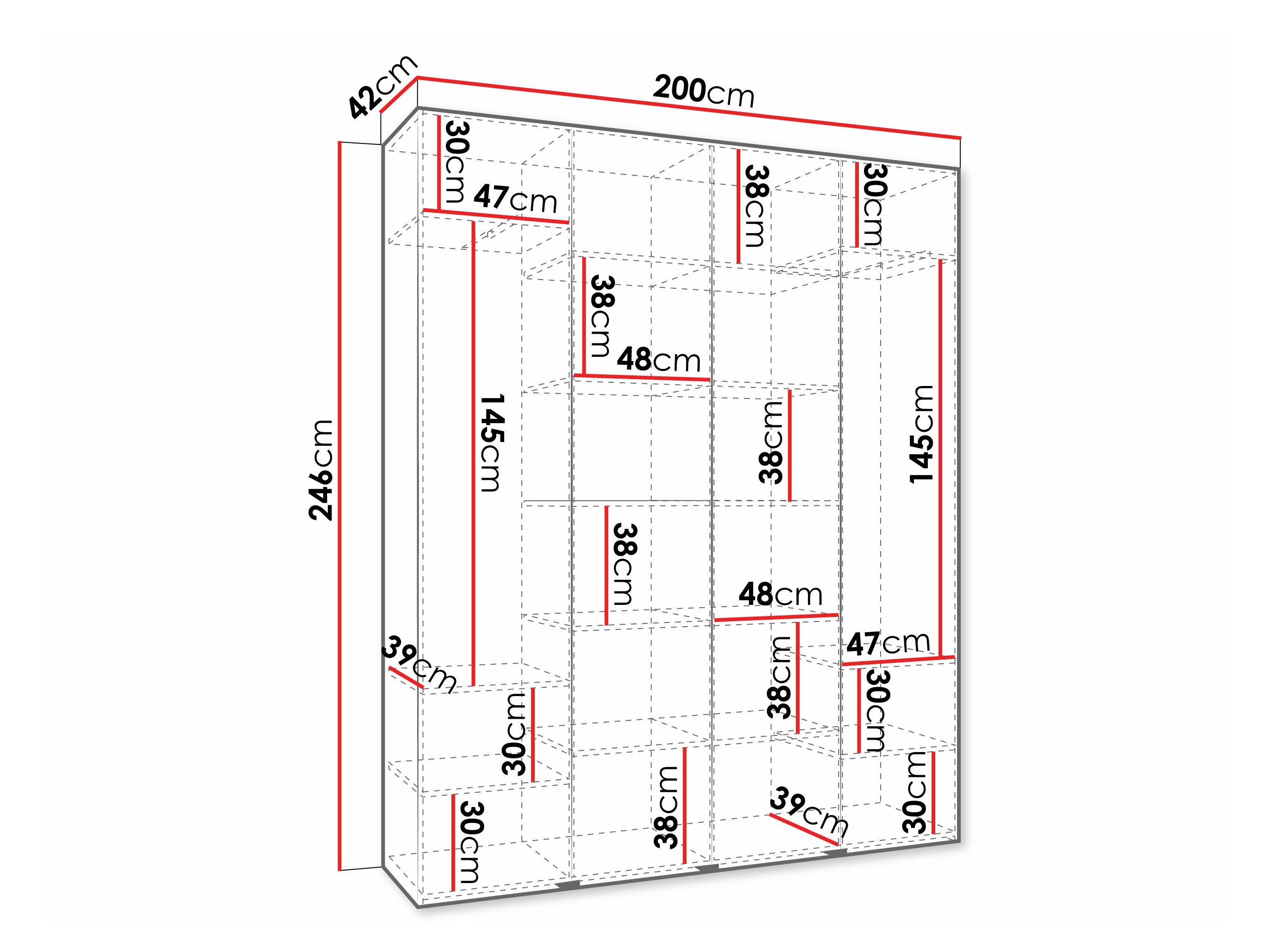 Garderobeskab Hartford 570 (Kashmir)
