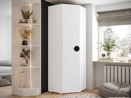 Hjørnegarderob Hartford 568 (Hvid)