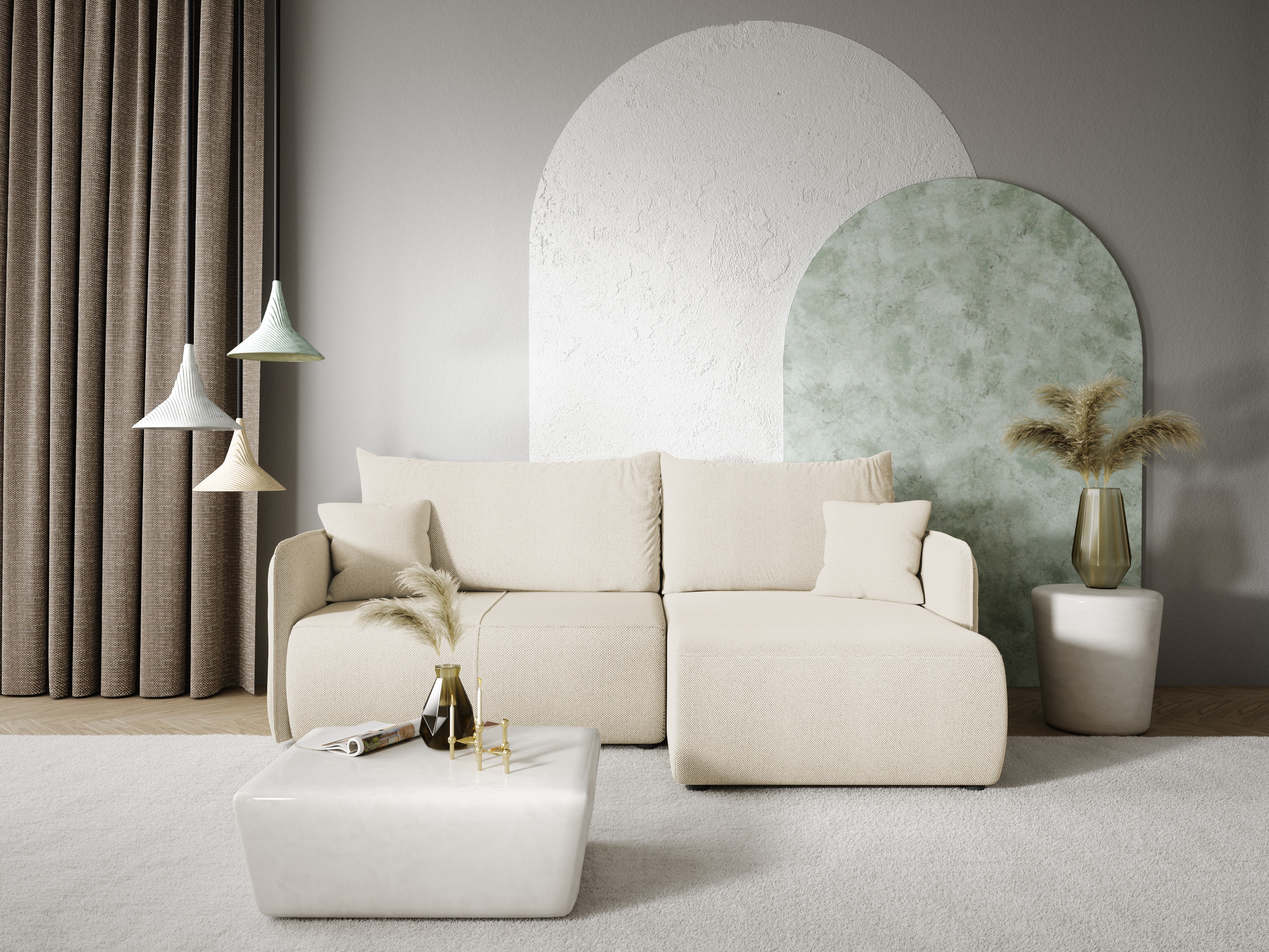 Hjørnesofa Franklin 133 (Curio 09)