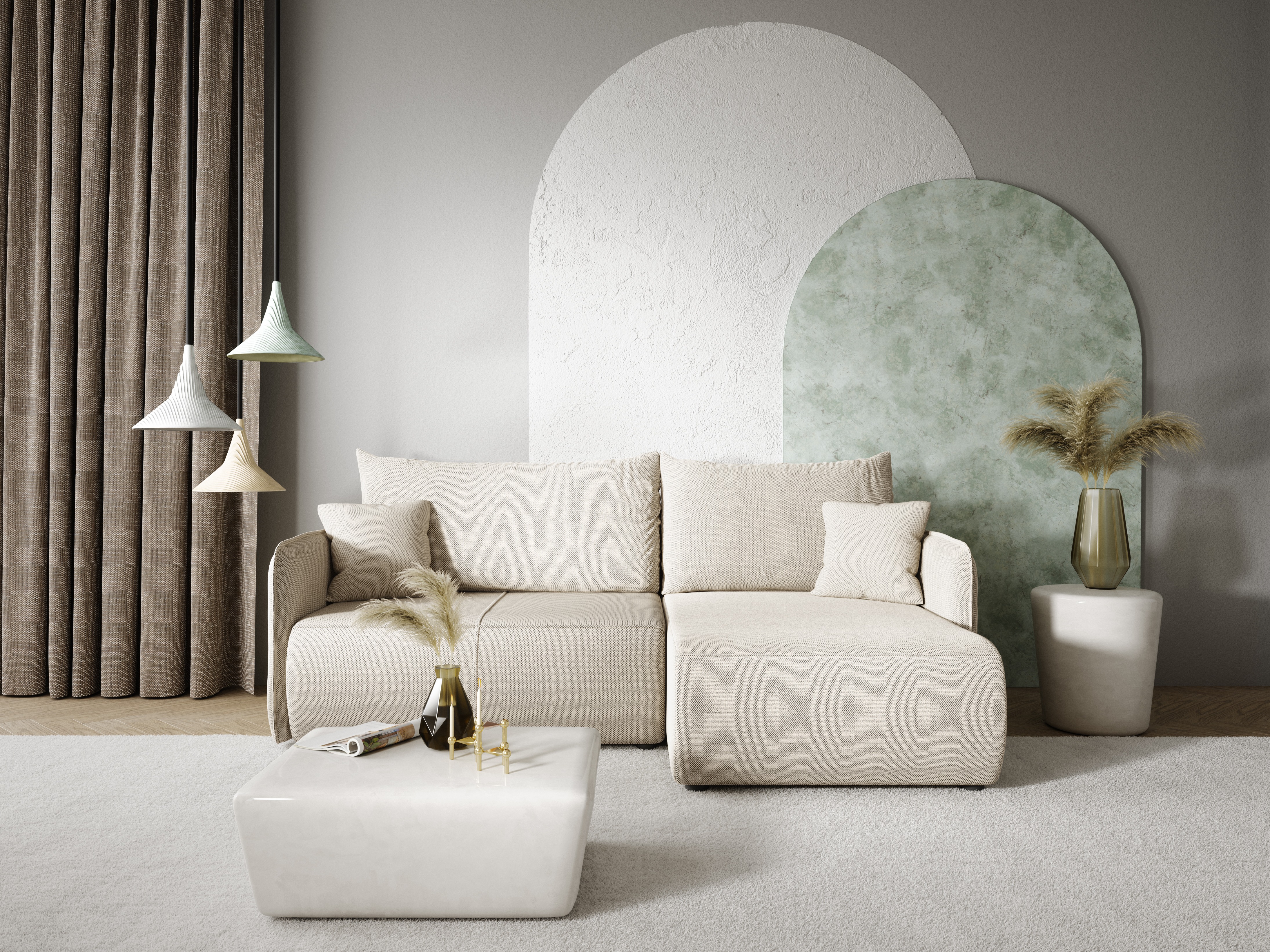 Hjørnesofa Franklin 133 (Curio 84)