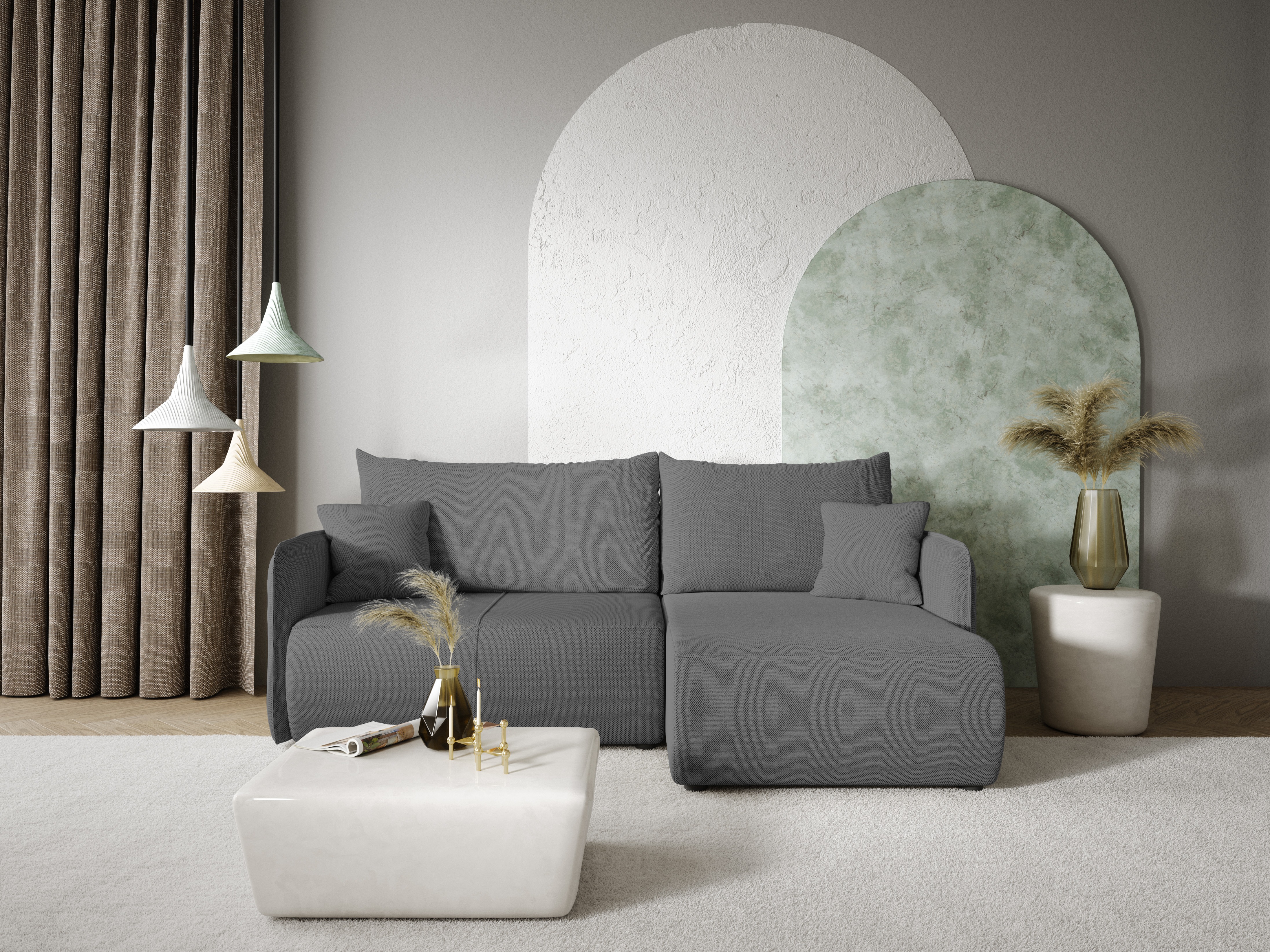 Hjørnesofa Franklin 133 (Curio 93)