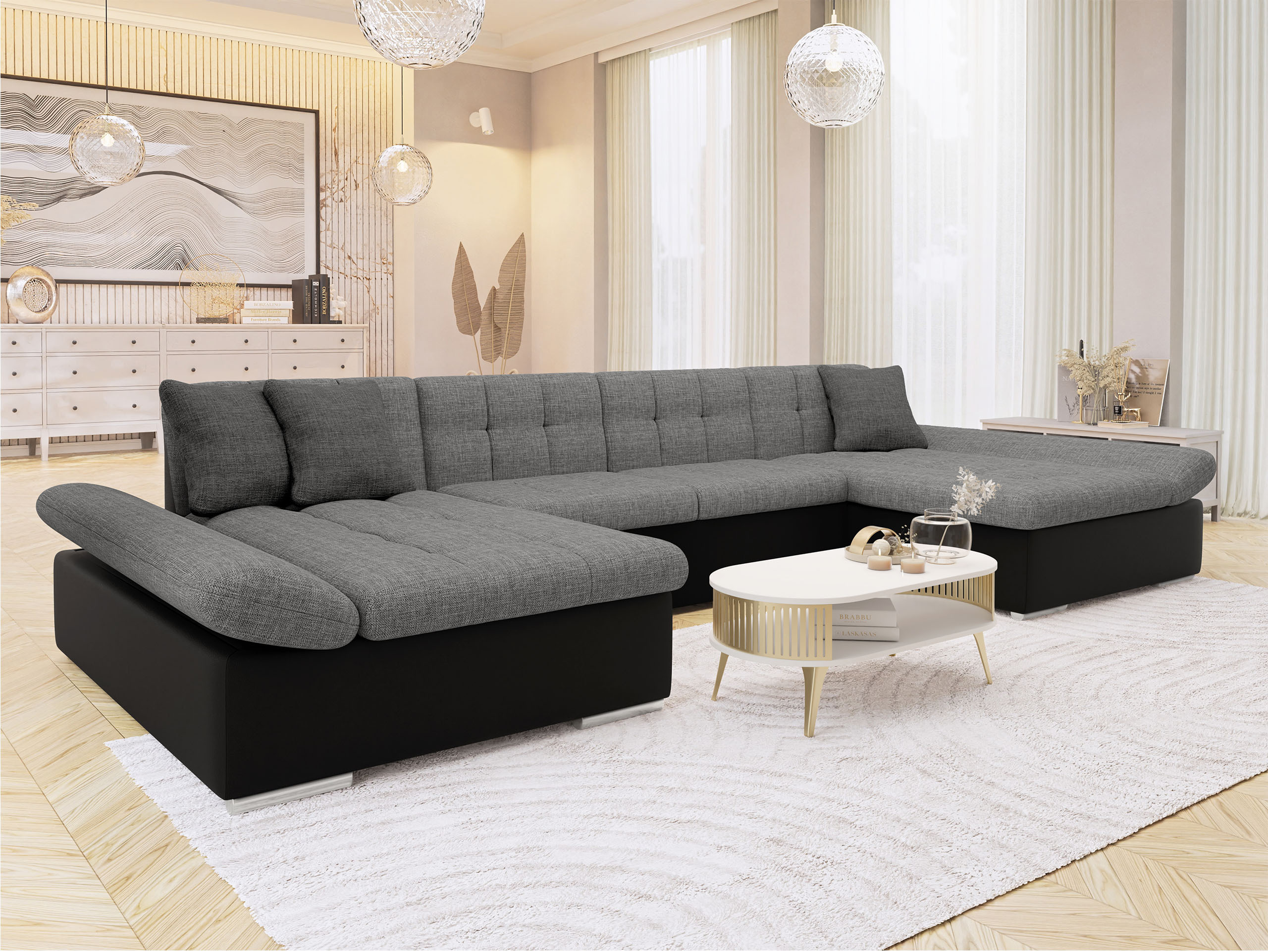 Hjørnesofa Comfivo Ficus I (Soft 011 + Lux 05 + Lux 06)