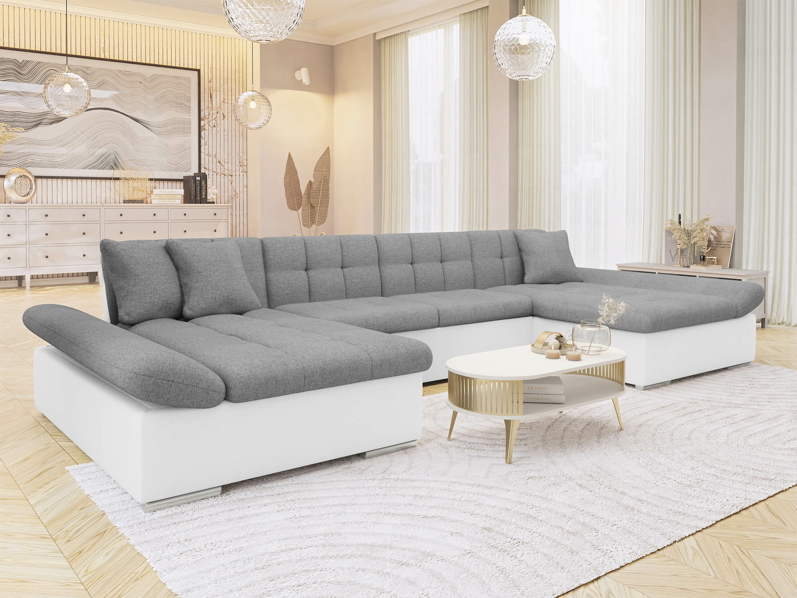 Hjørnesofa Comfivo Ficus (Soft 017 + Soul 17)