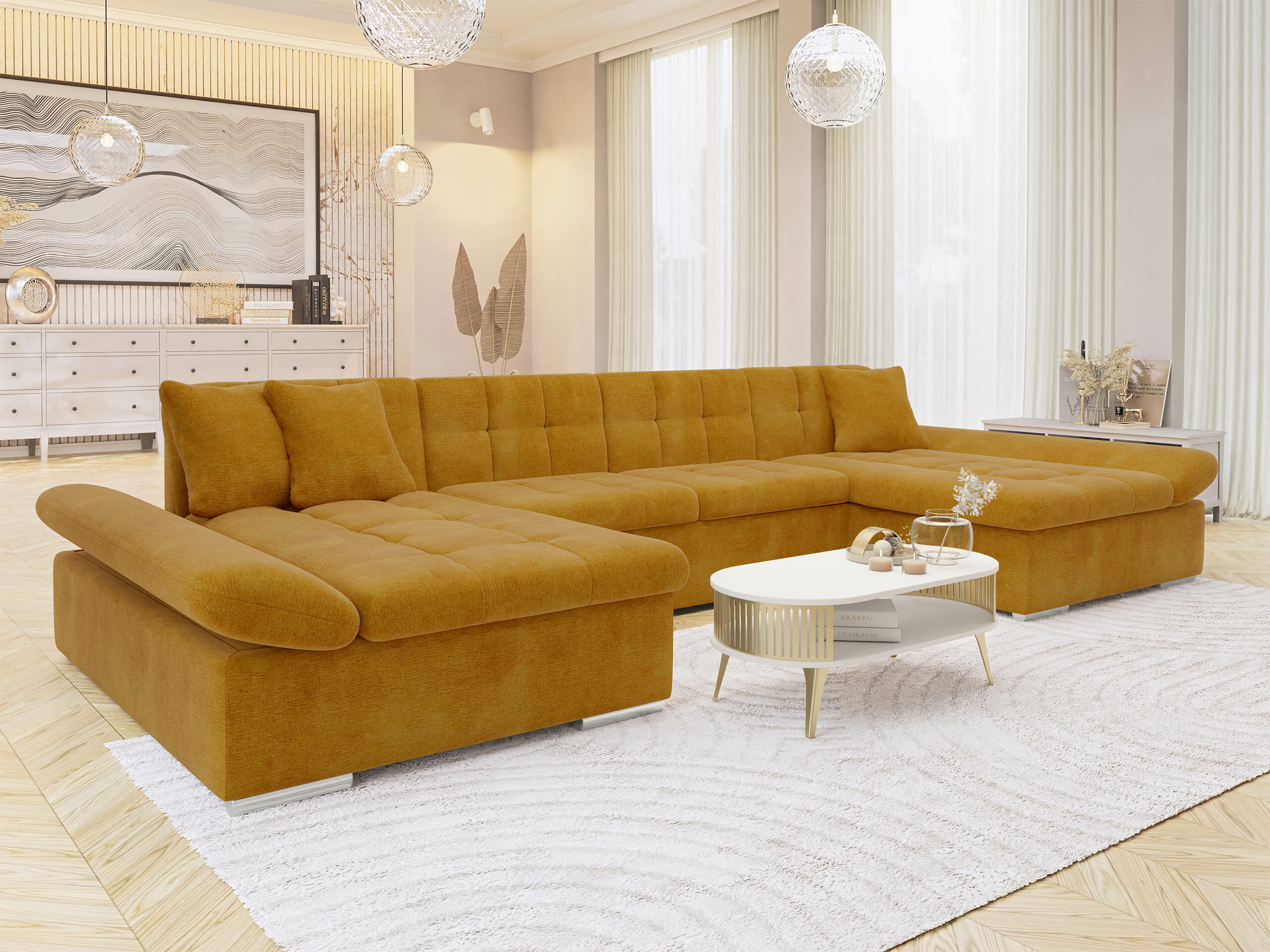 Hjørnesofa Comfivo Ficus (Wave 05)