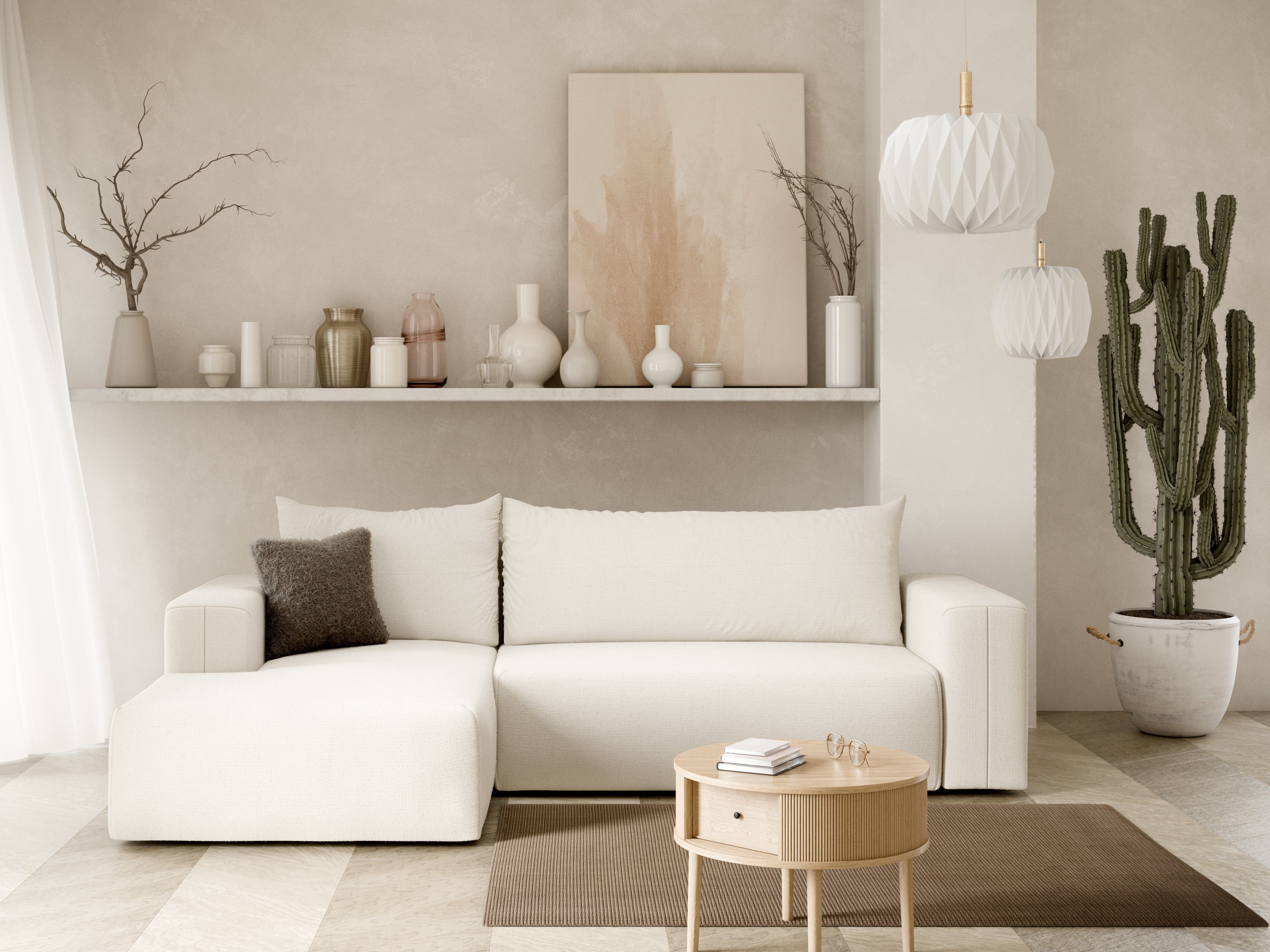 Hjørnesofa Lirdomo 100 (Aragon 01)