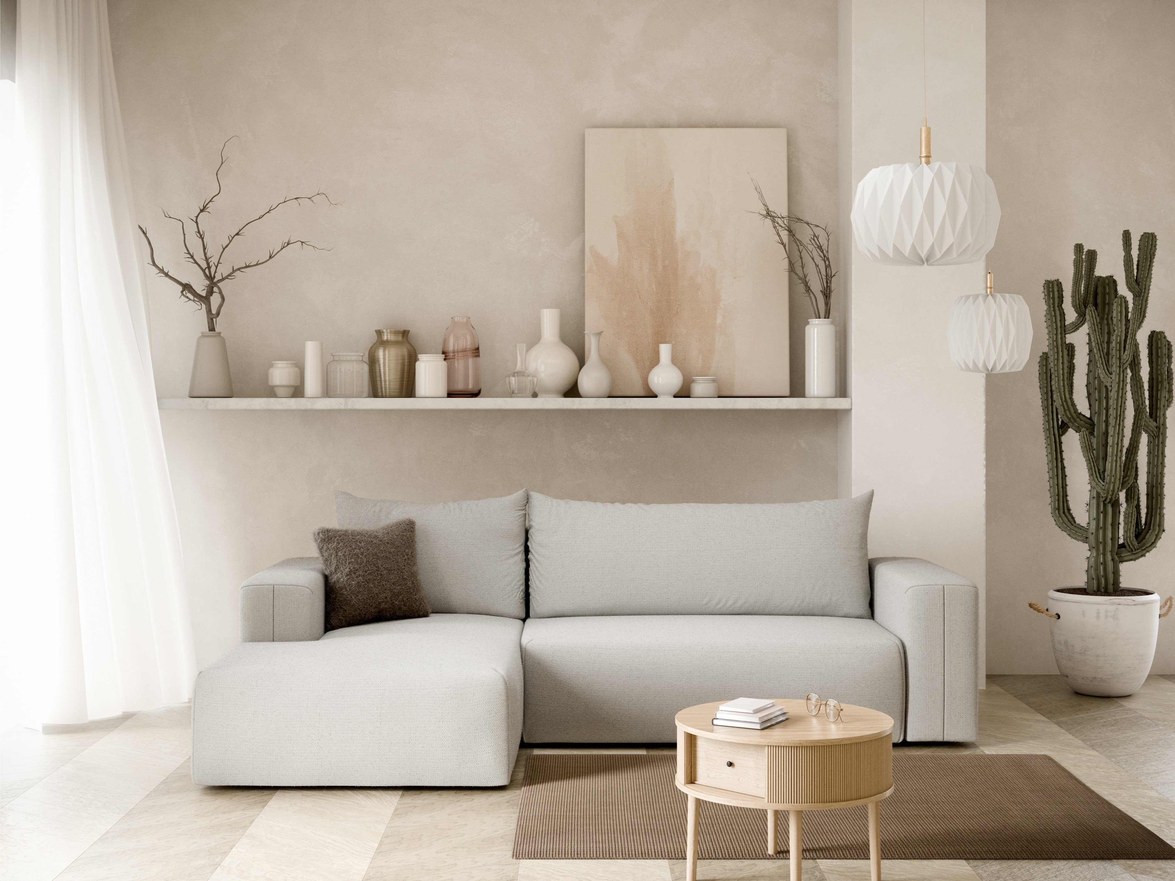 Hjørnesofa Lirdomo 100 (Aragon 80)