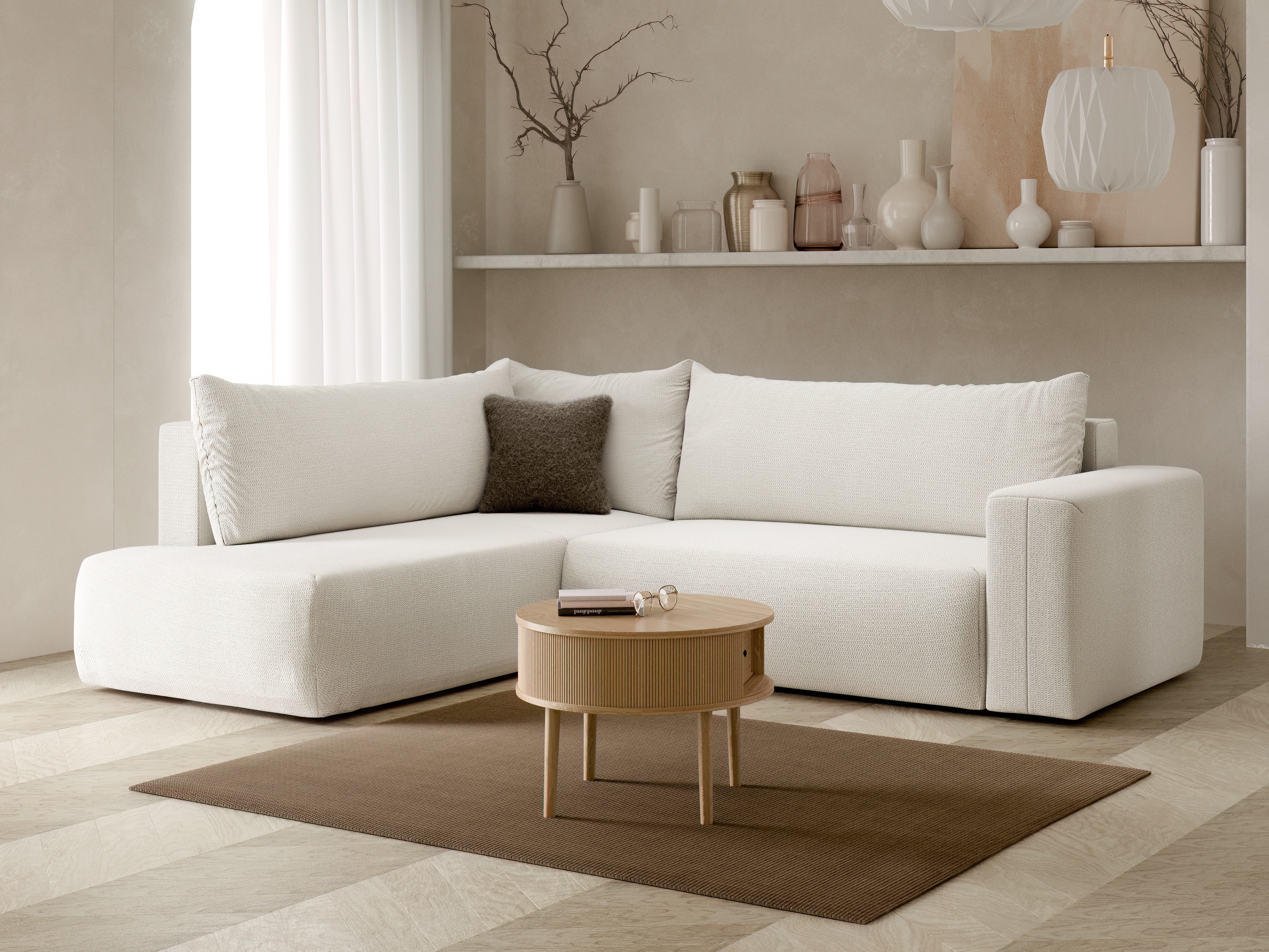 Hjørnesofa Lirdomo 102 (Aragon 01)