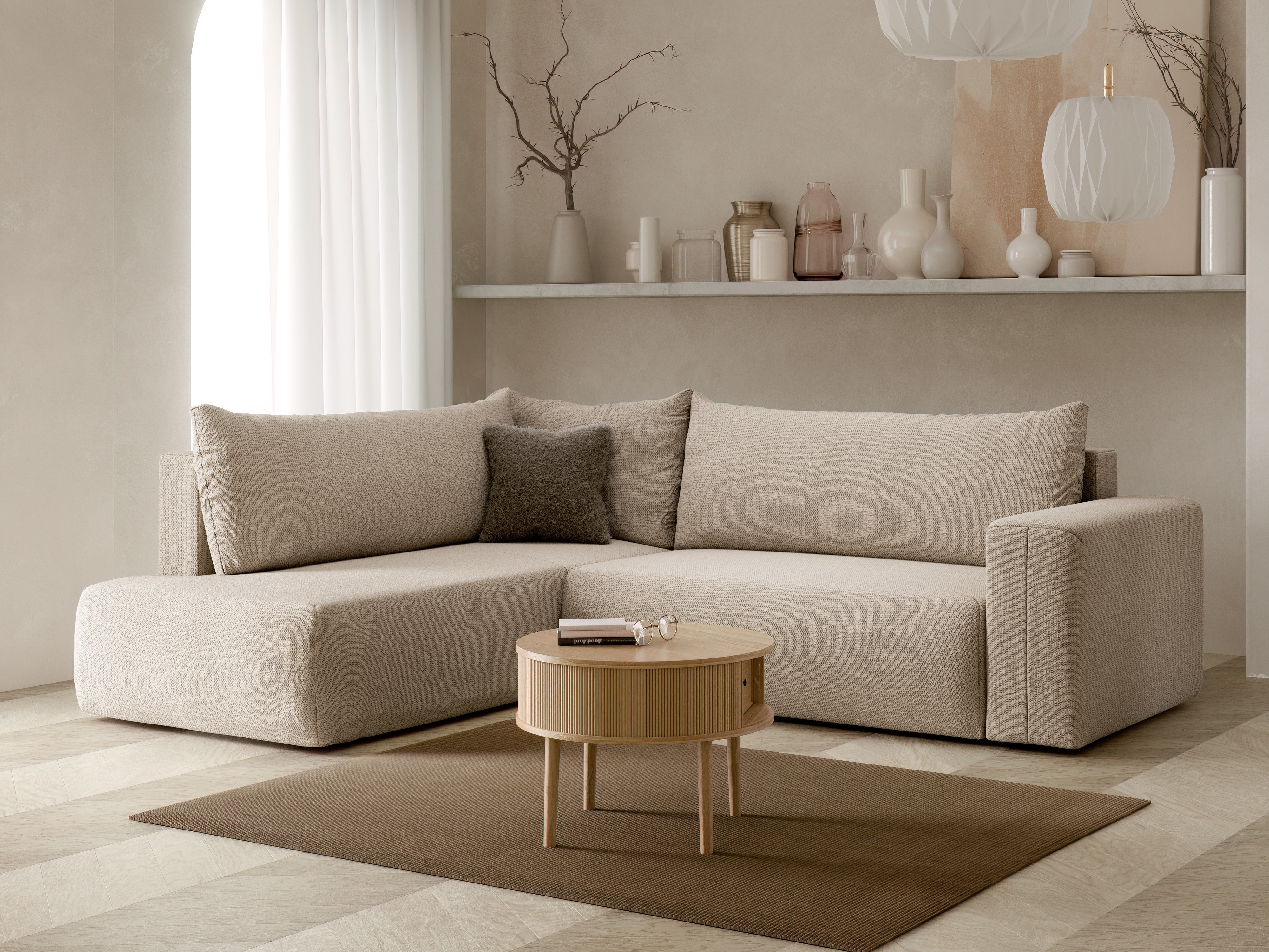 Hjørnesofa Lirdomo 102 (Aragon 03)