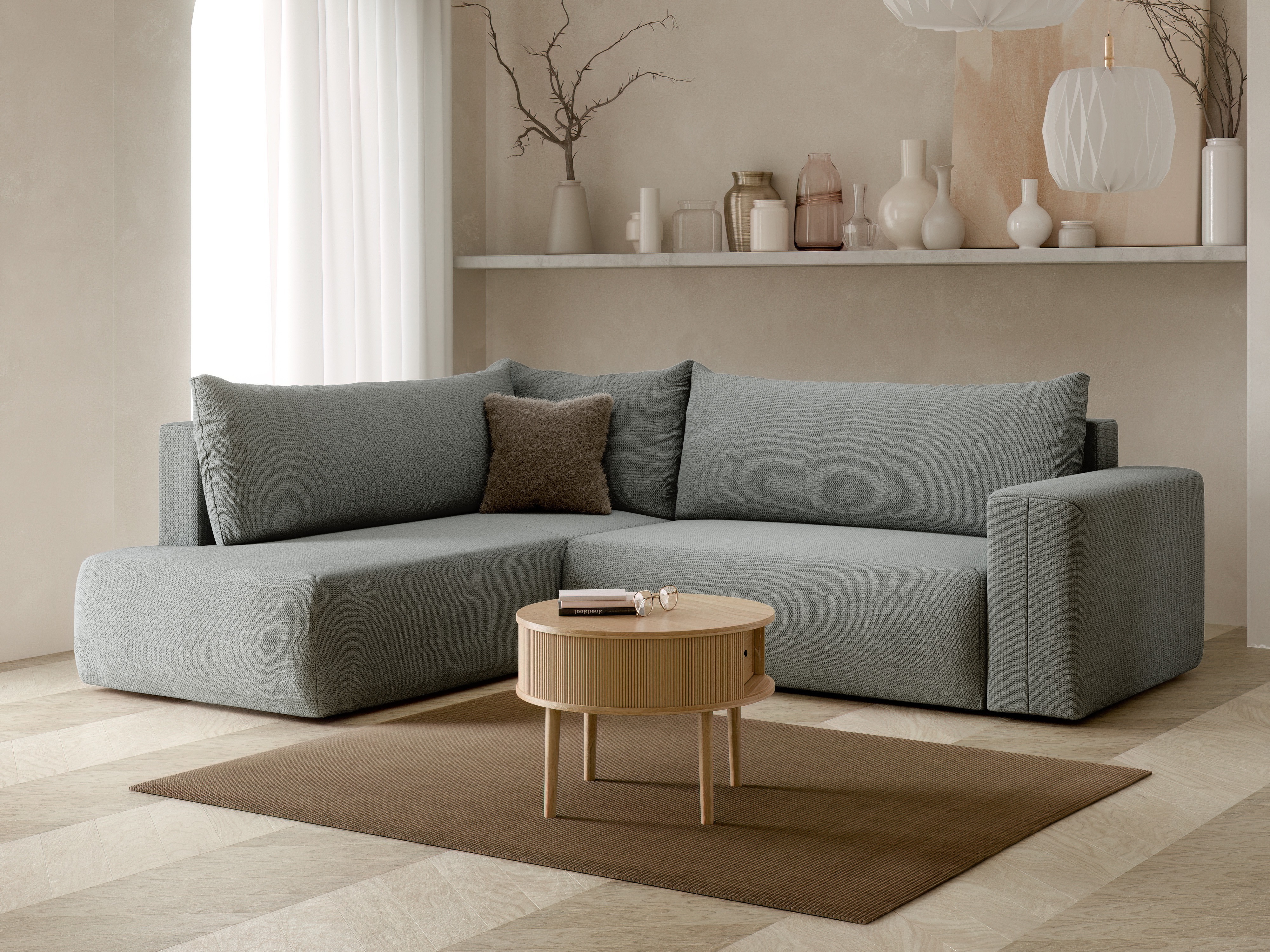 Hjørnesofa Lirdomo 102 (Aragon 93)