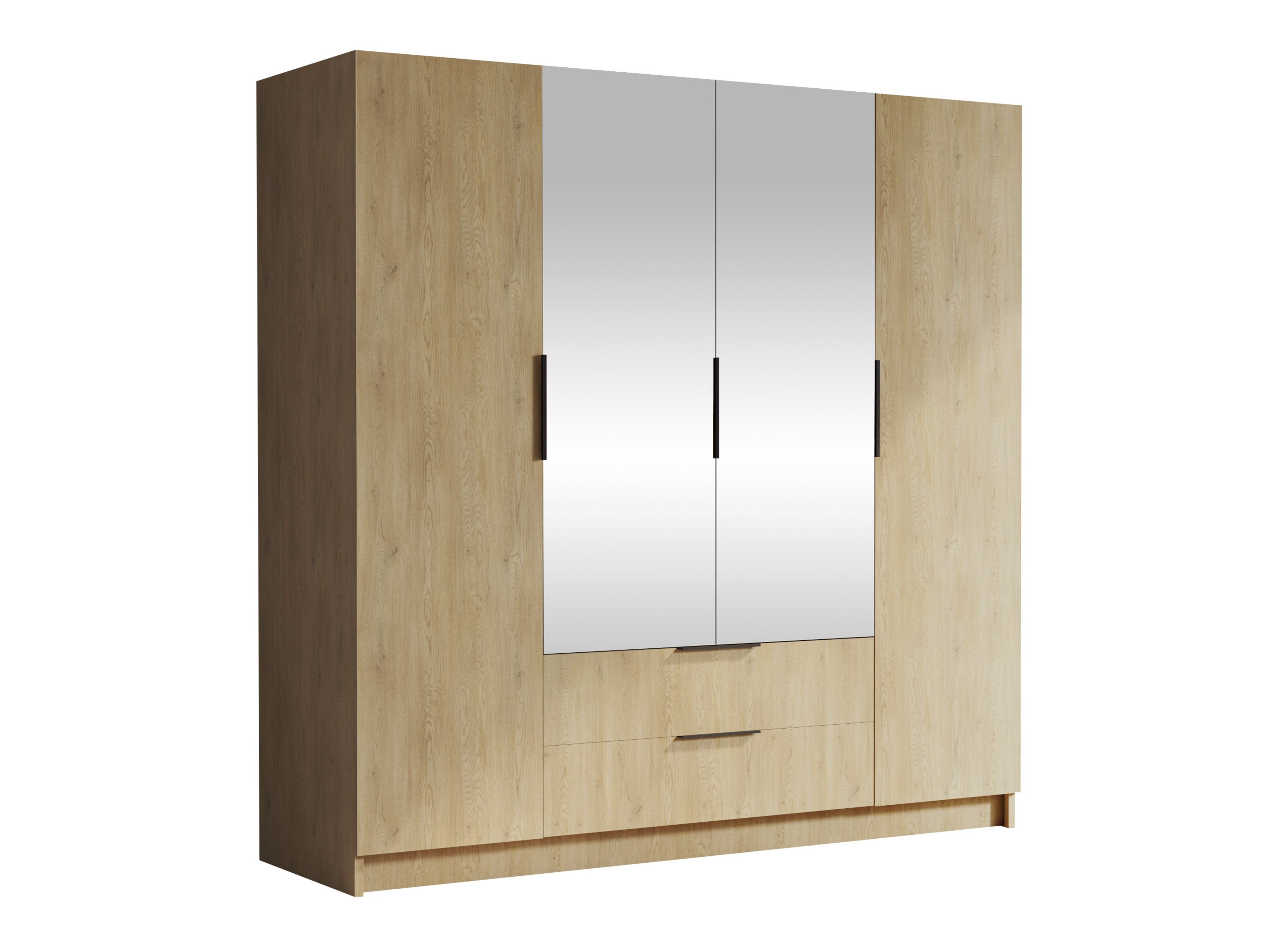 Garderobeskab Closico Cadron II (Egetræ)