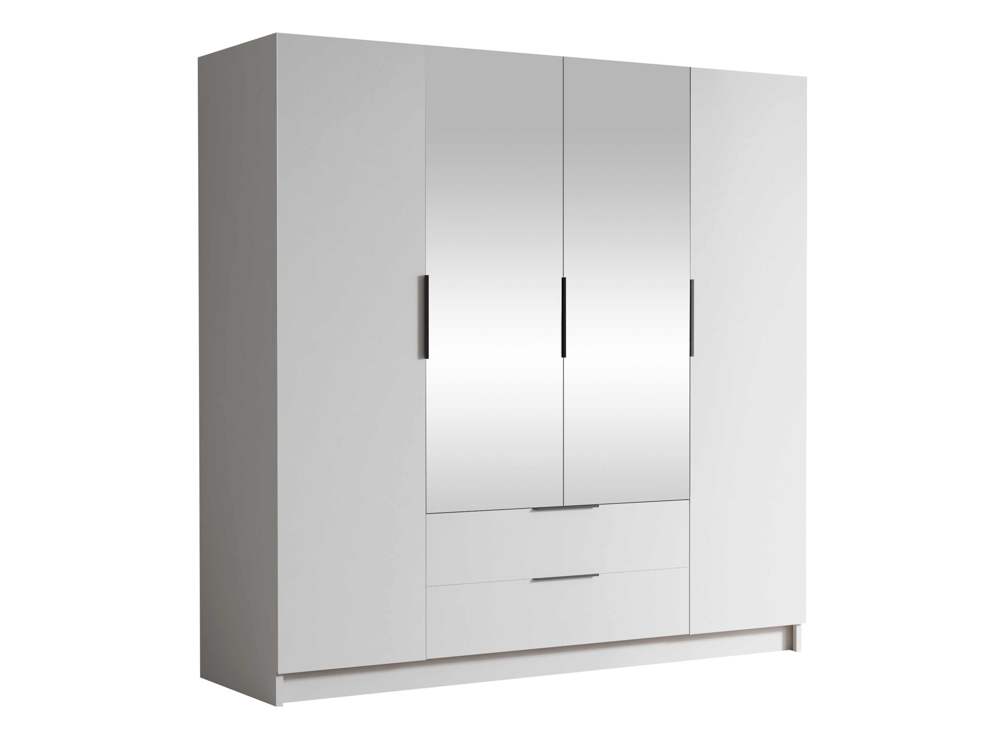 Garderobeskab Closico Cadron II (Hvid)