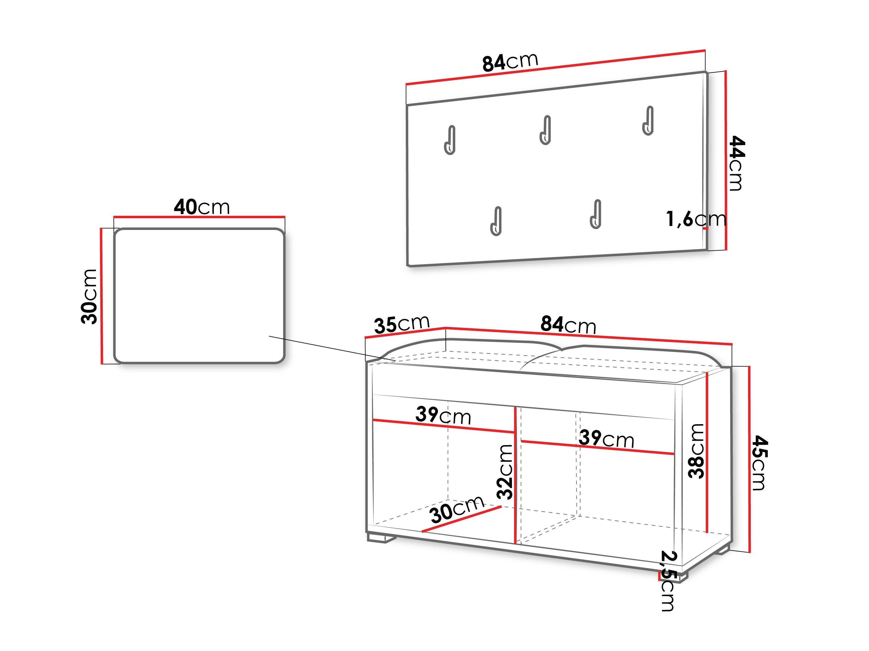 Entrésæt Comfivo Fersoe 117 (Egetræ)