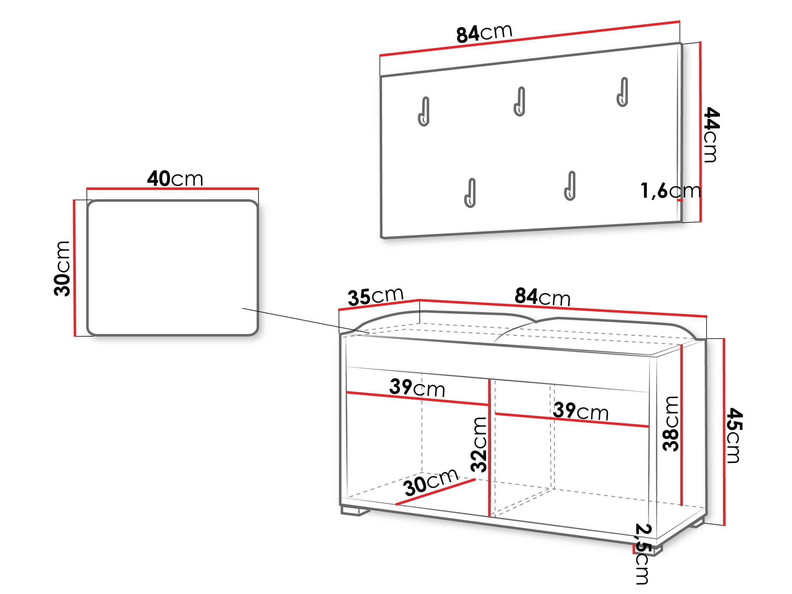 Entrésæt Comfivo Fersoe 117 (Egetræ)