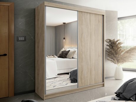 Garderobeskab Dover 107 (Sonoma eg)