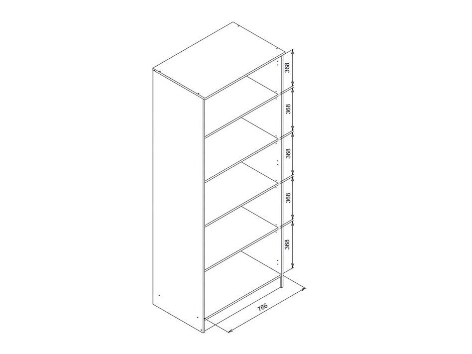 Garderobeskab Orlando 221 (Hvid)