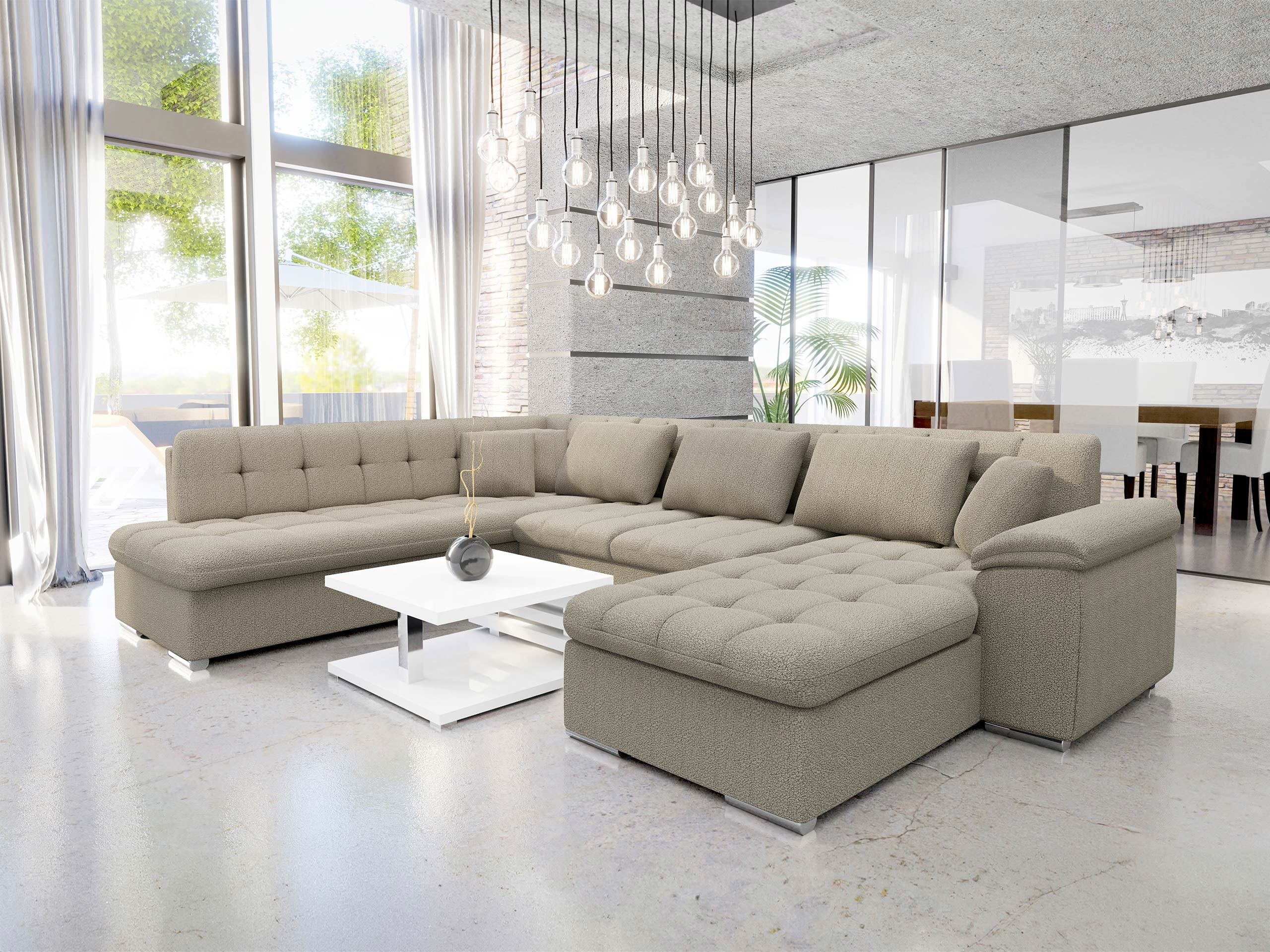 Hjørnesofa Comfivo Gemma V (Manza 22)