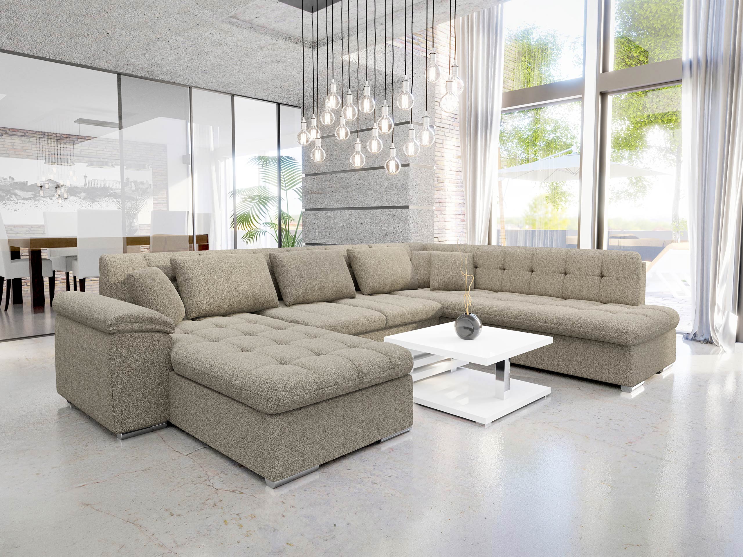 Hjørnesofa Comfivo Gemma V (Manza 22)