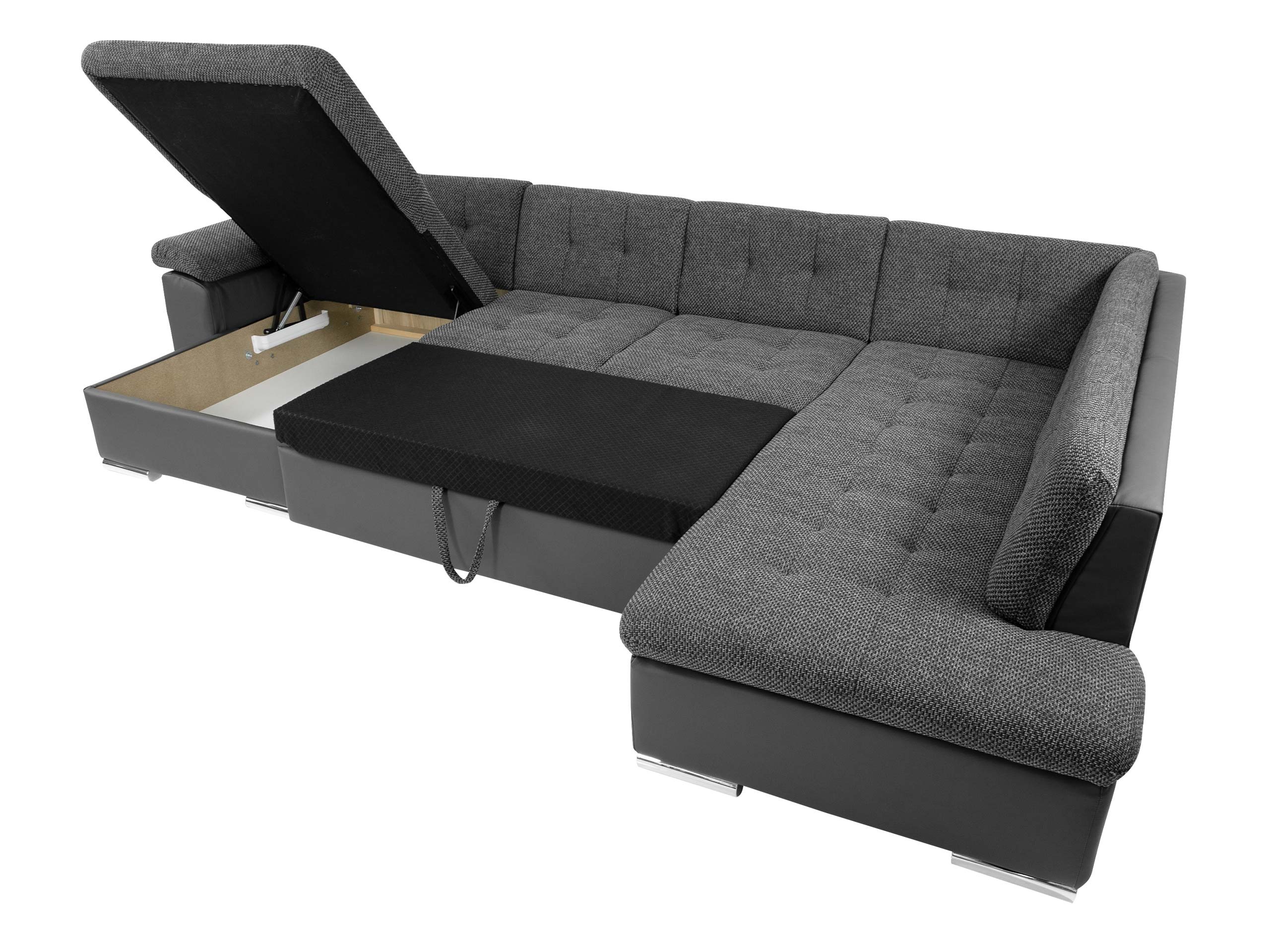 Hjørnesofa Comfivo Gemma V (Maya 09 + Corbett 78)