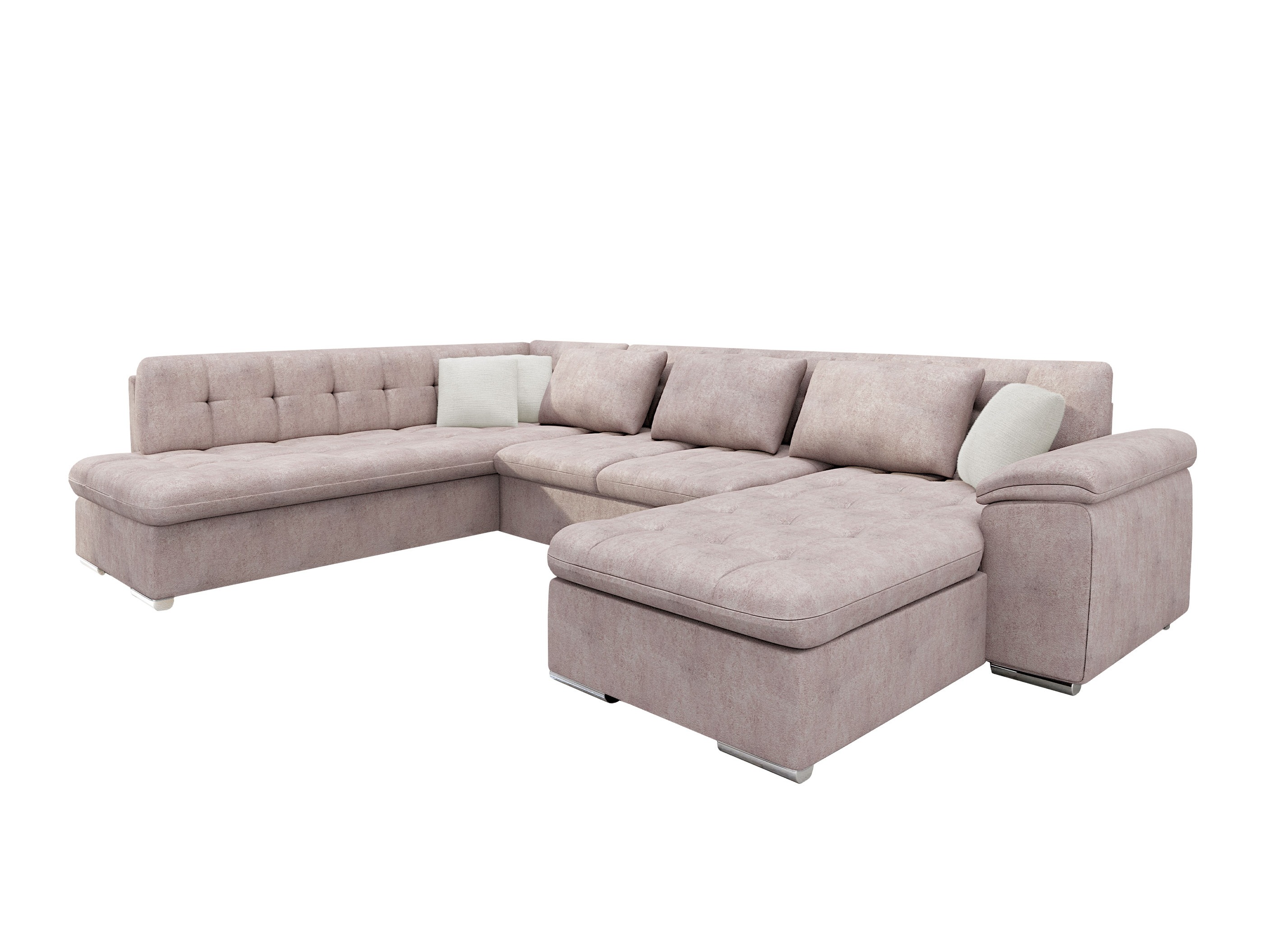 Hjørnesofa Comfivo Gemma VI (Zoya 03 + Mokka 03)
