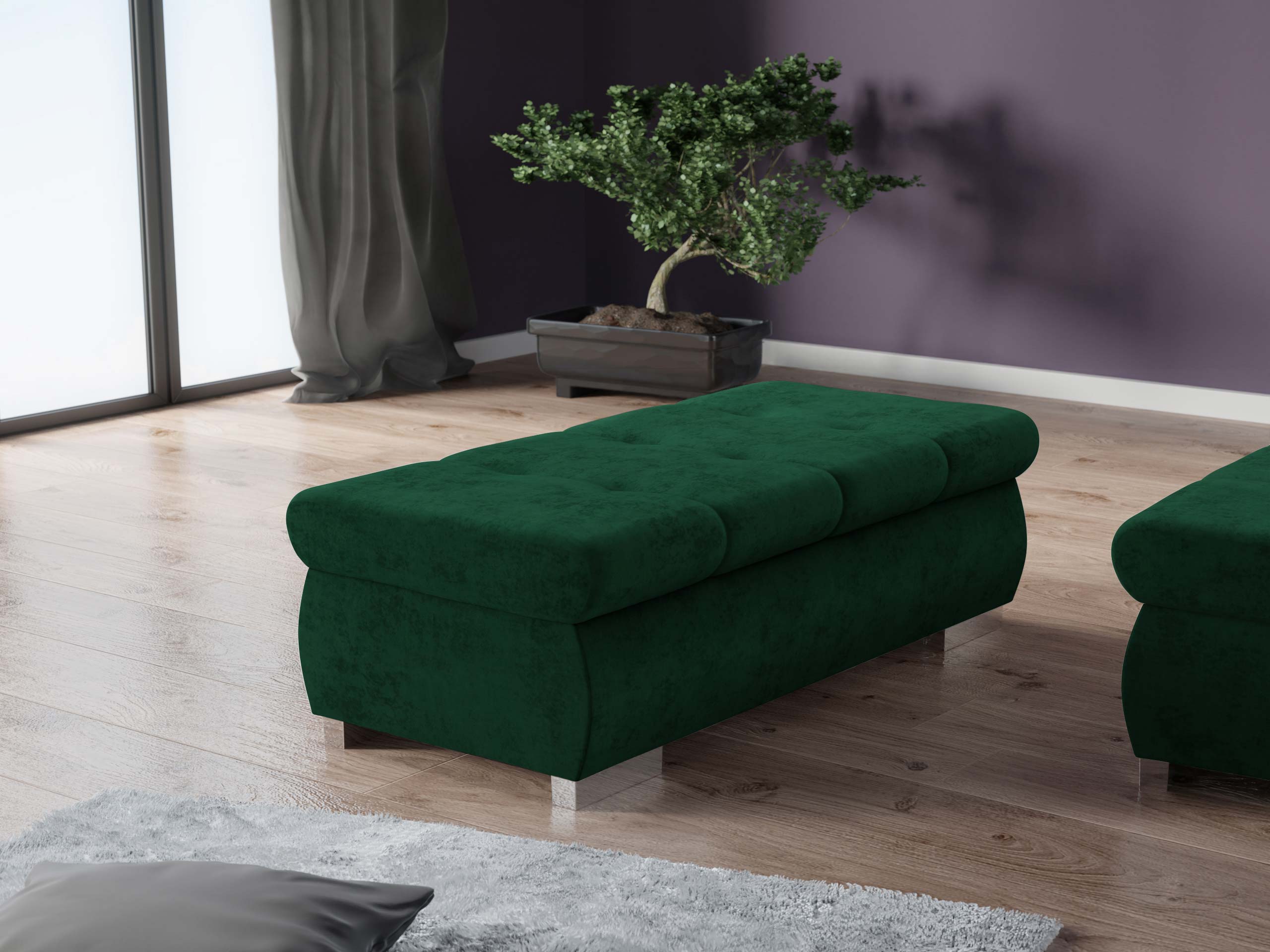 Polstret bænk Comfivo Nitor I (Piano 26)
