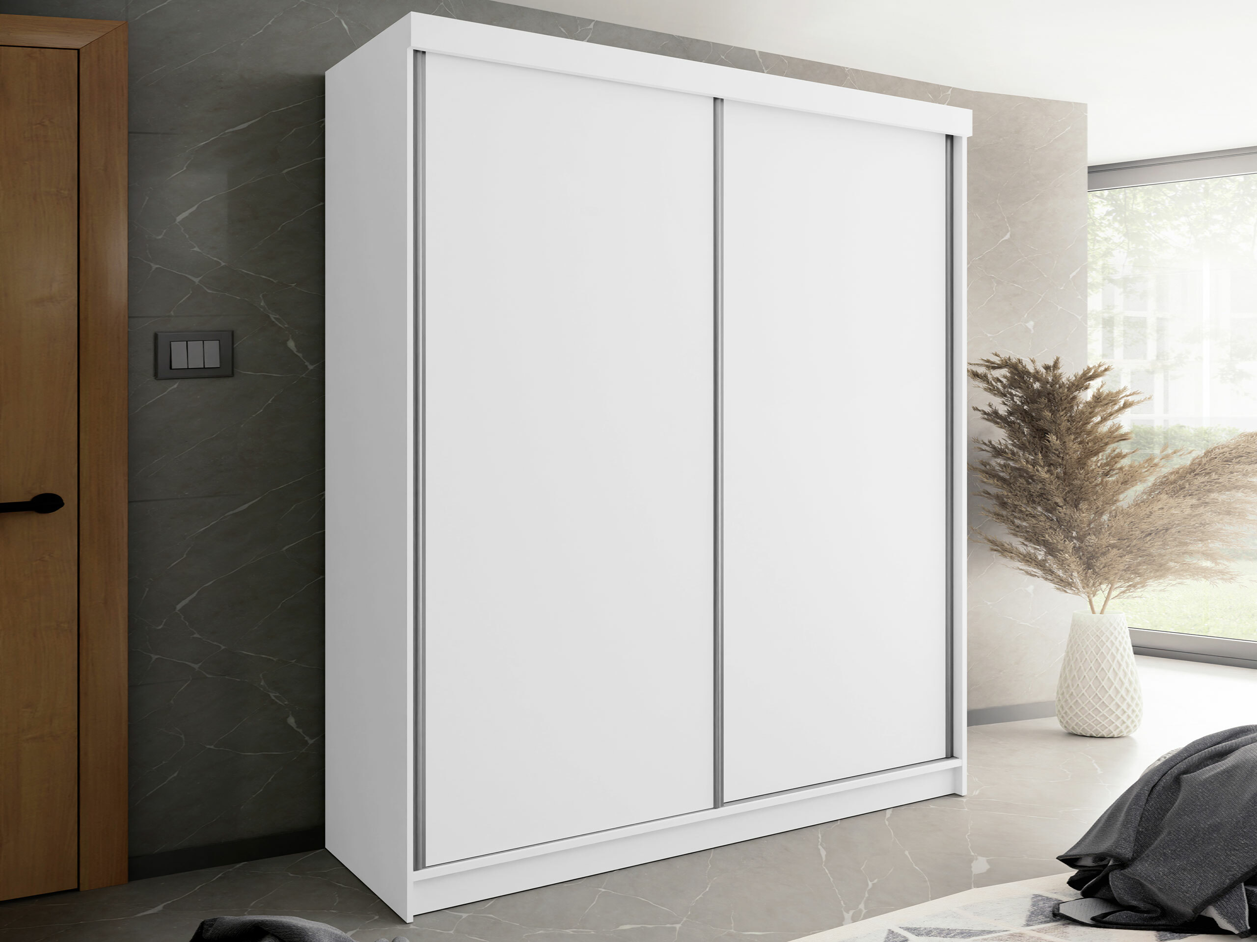 Garderobeskab Dover 108 (Hvid)