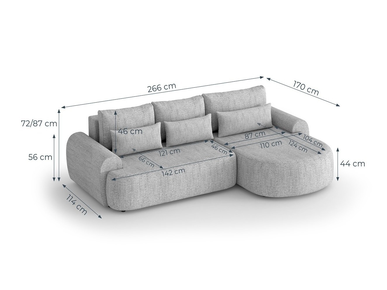 Hjørnesofa Margate 109 (Modesto 483)