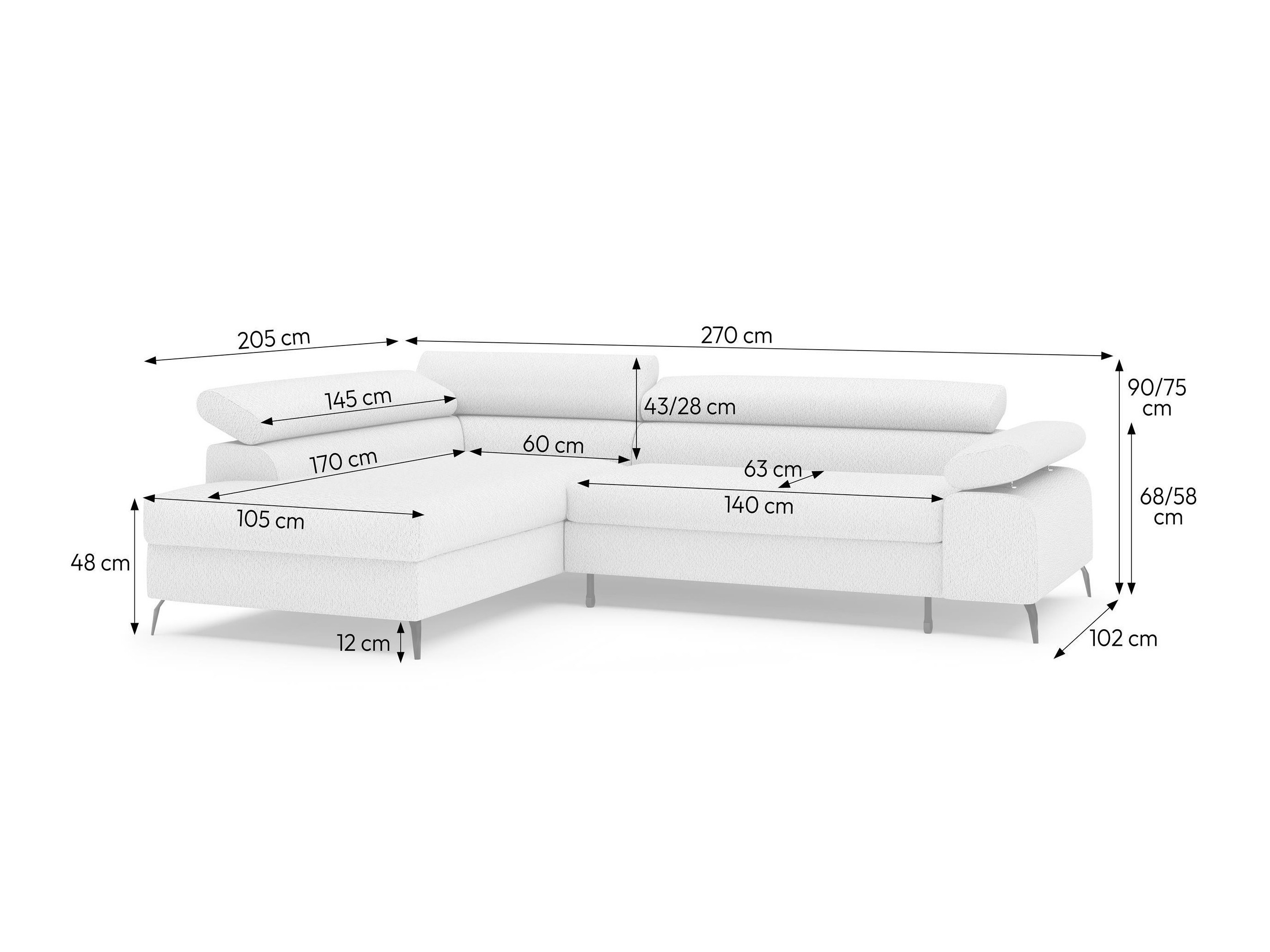 Hjørnesofa Margate 113 (Egon 42)