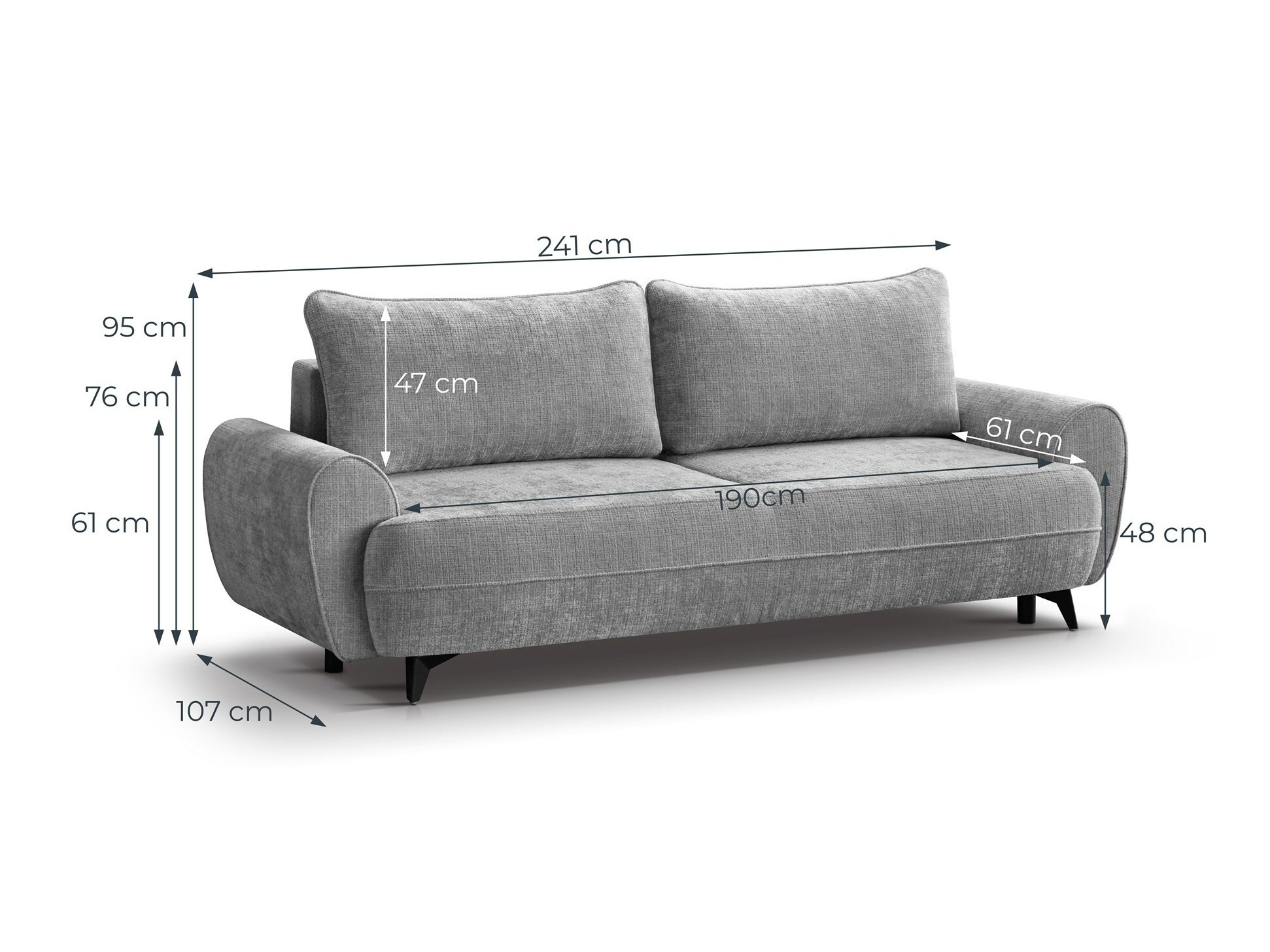 Sovesofa Margate 114 (Cremona 24)