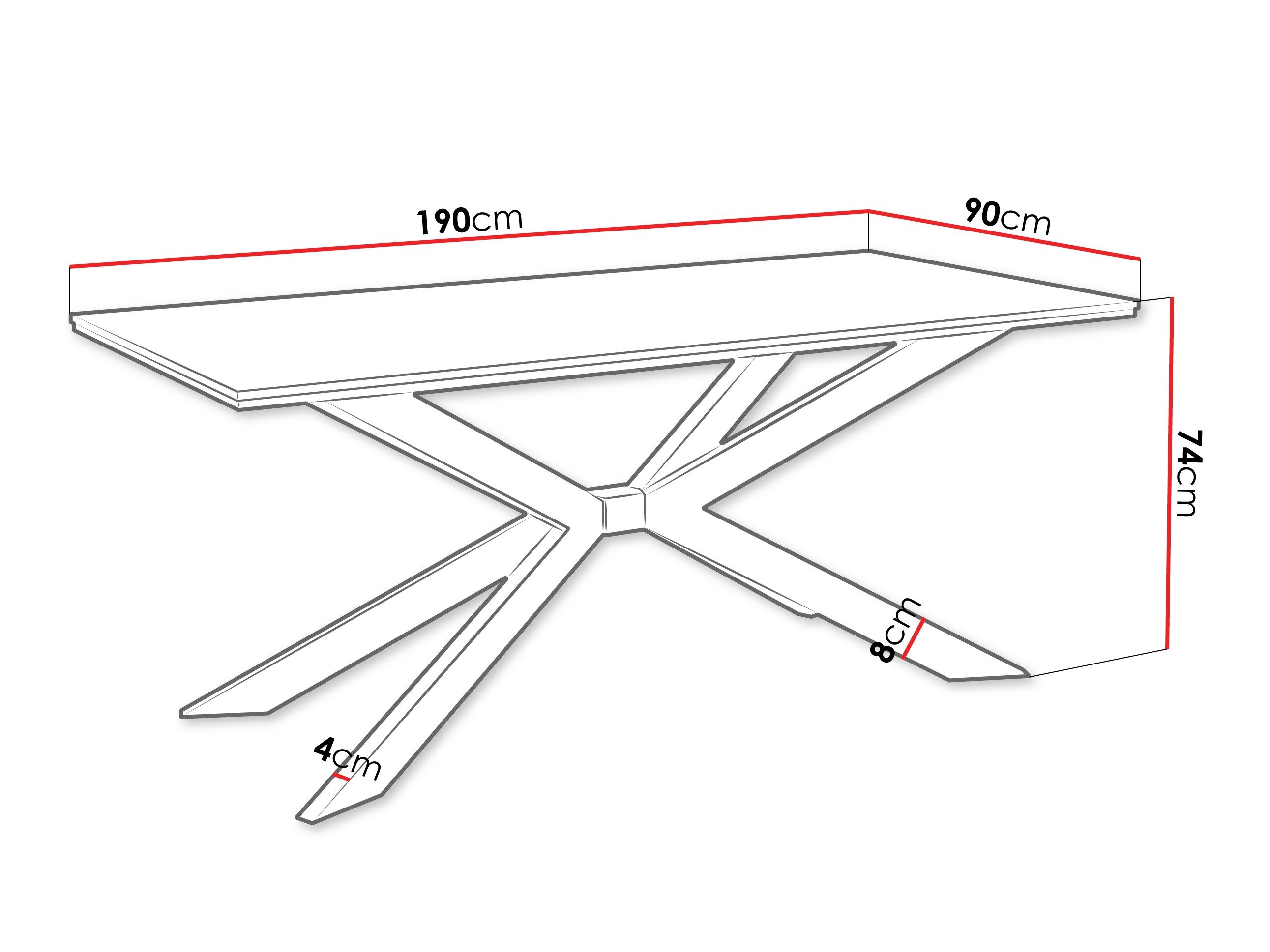 Bord Goodyear 135 (Beton)