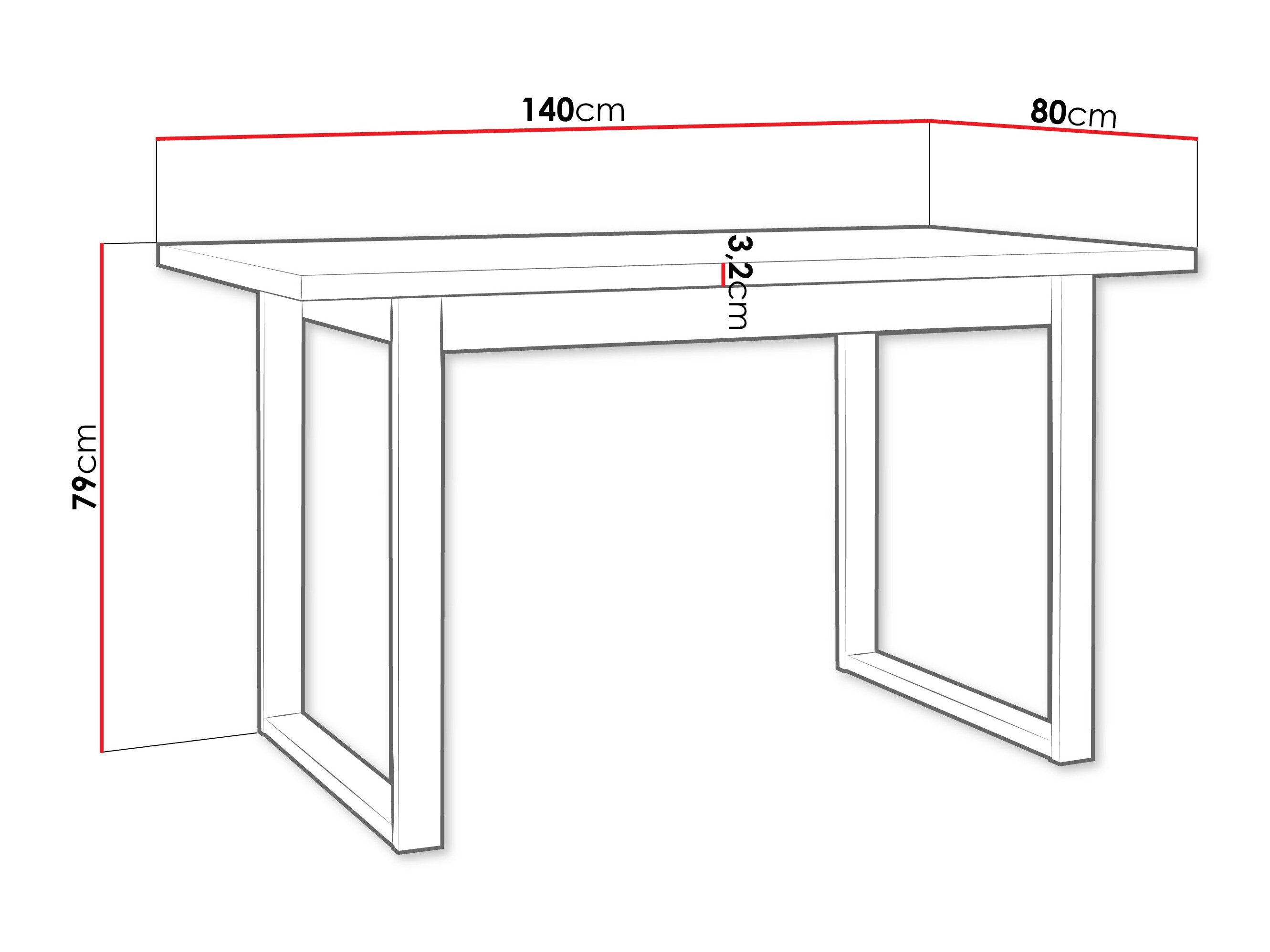 Bord Victorville 379 (Wotan eg + Sort)