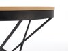 Sofabord Houston 2063 (Lysebrun + Sort)