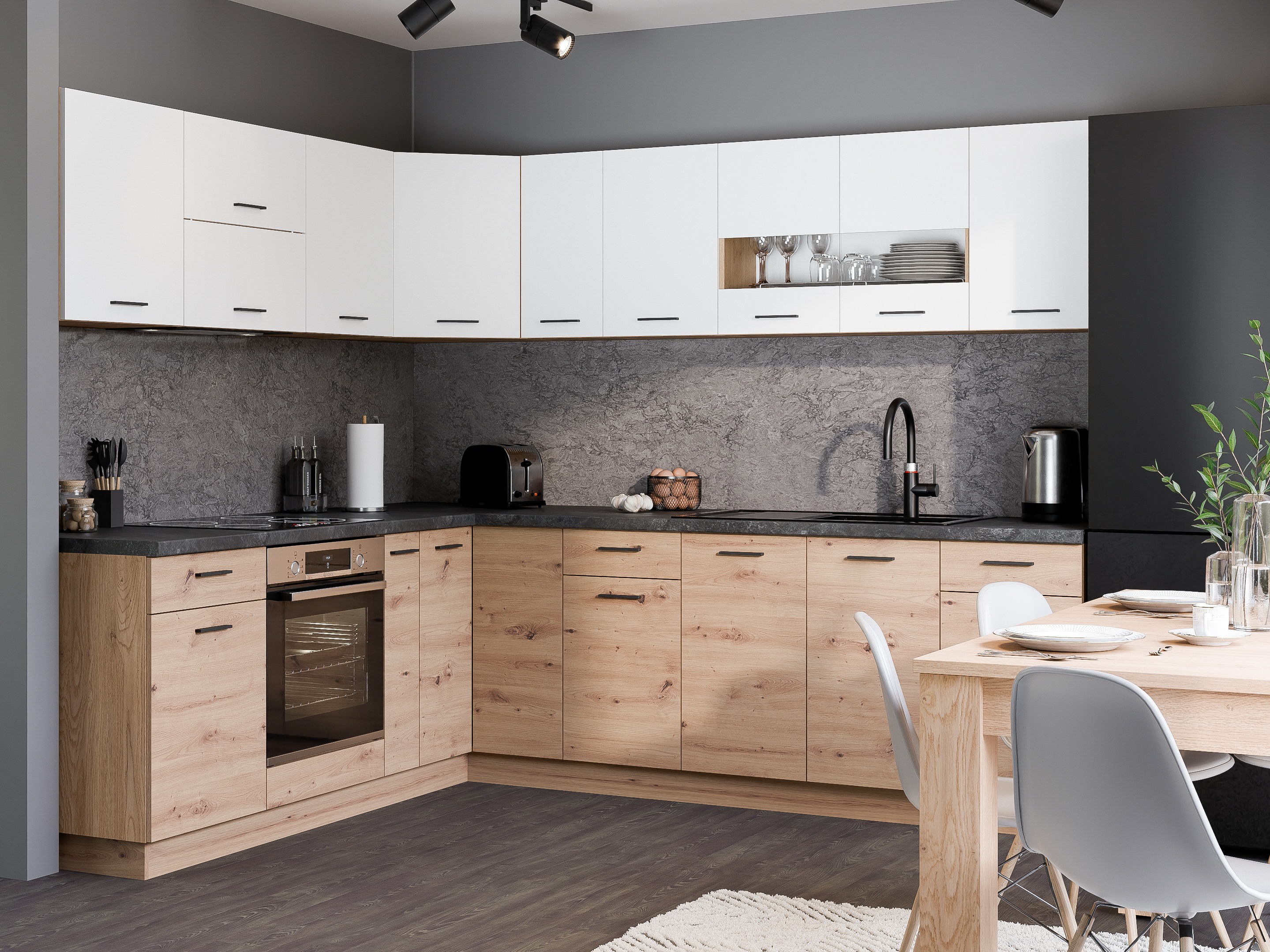 Modulopvaskeskab med låger Ati Artisan 110