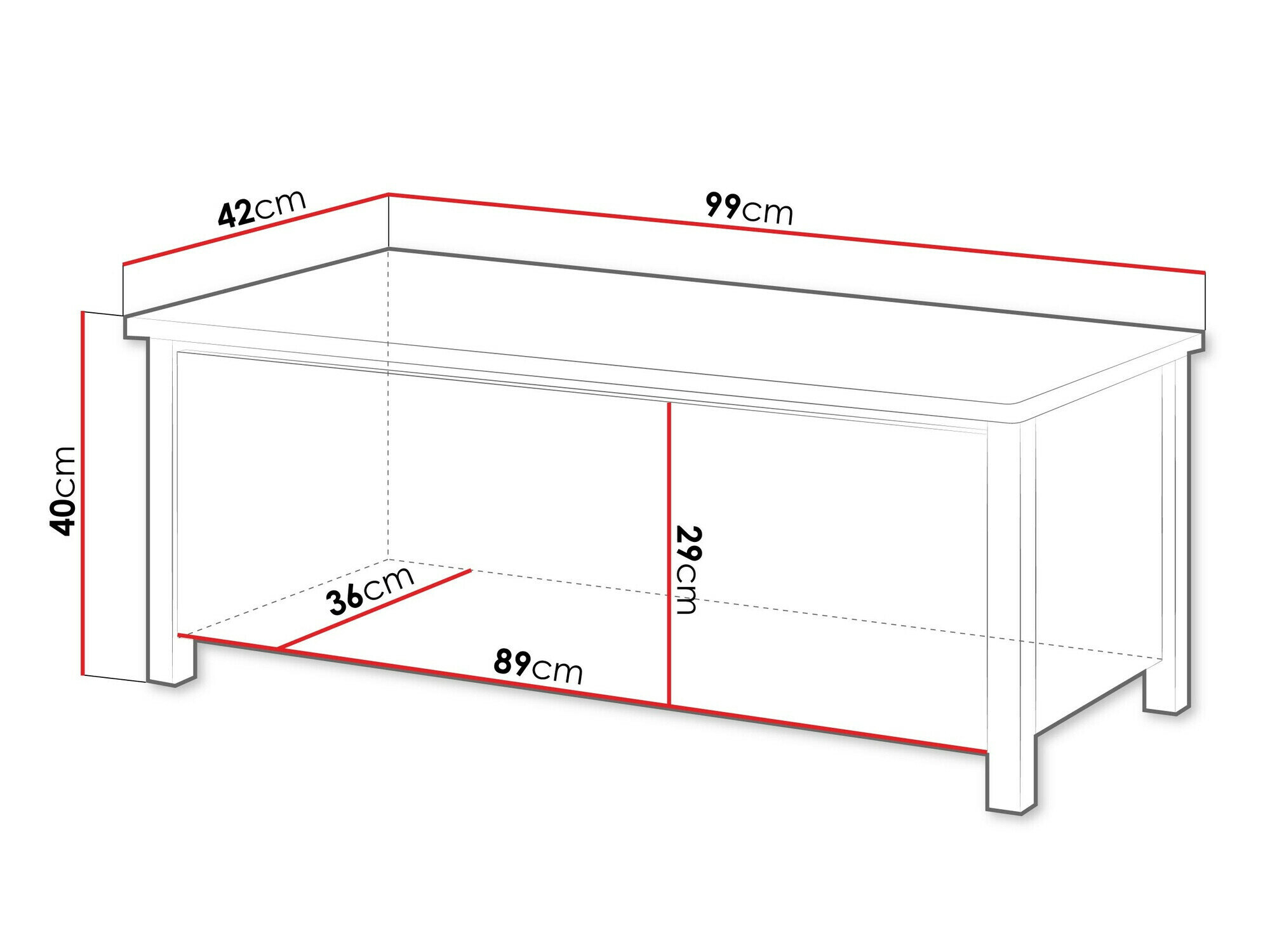Opbevaringsboks Romelbo 143 (Beige + Egetræ)