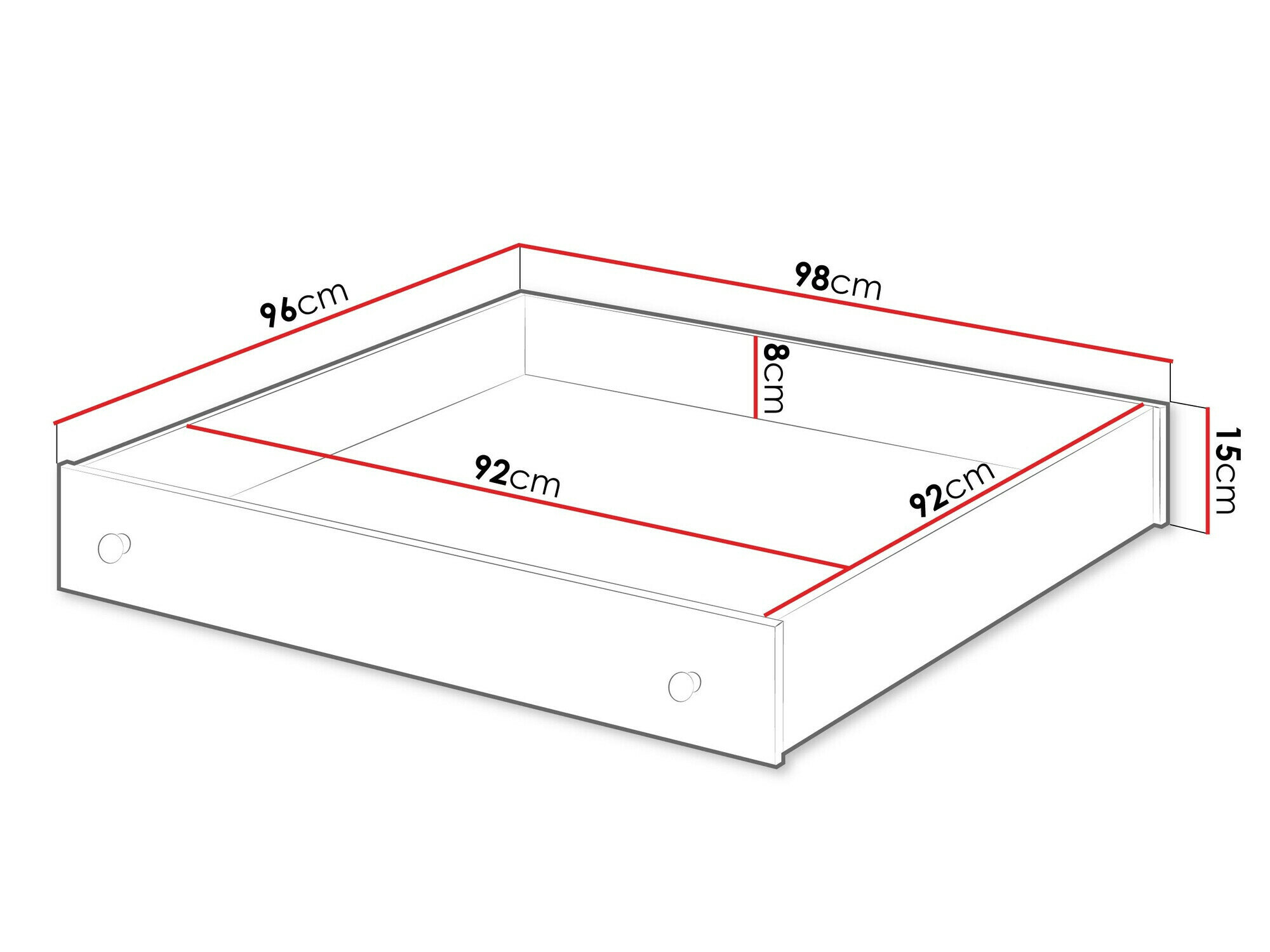 Skuffe Romelbo 147 (Beige)