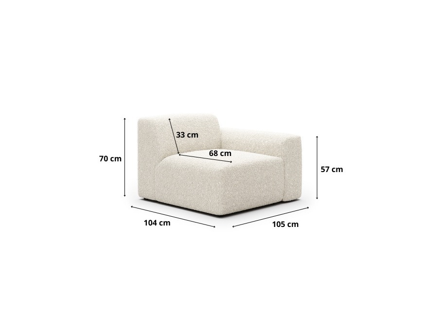 Modulært siddemøbel Romenoi 107 (Centaur 14)