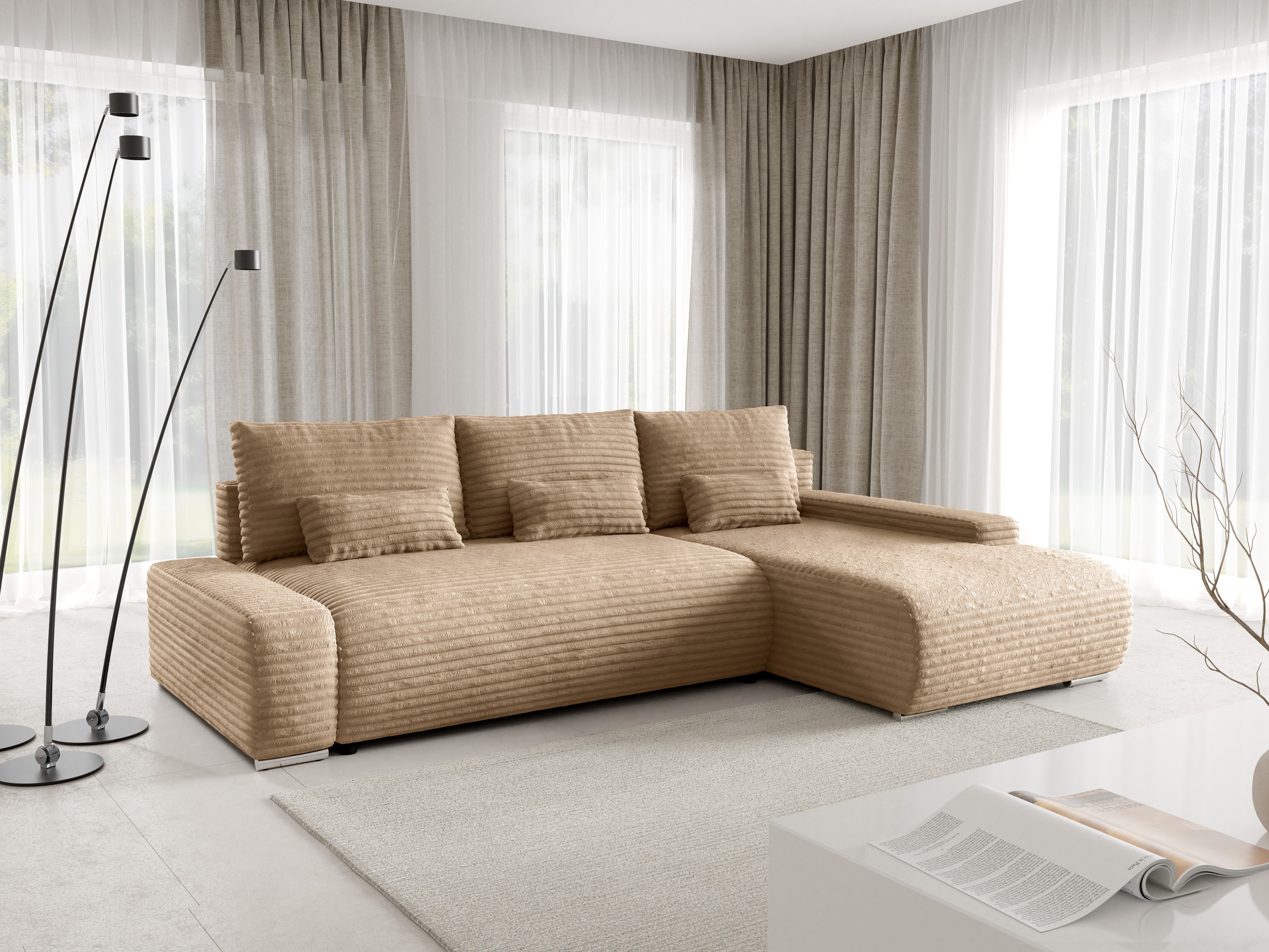 Hjørnesofa Franklin 201 (Ambience 03)