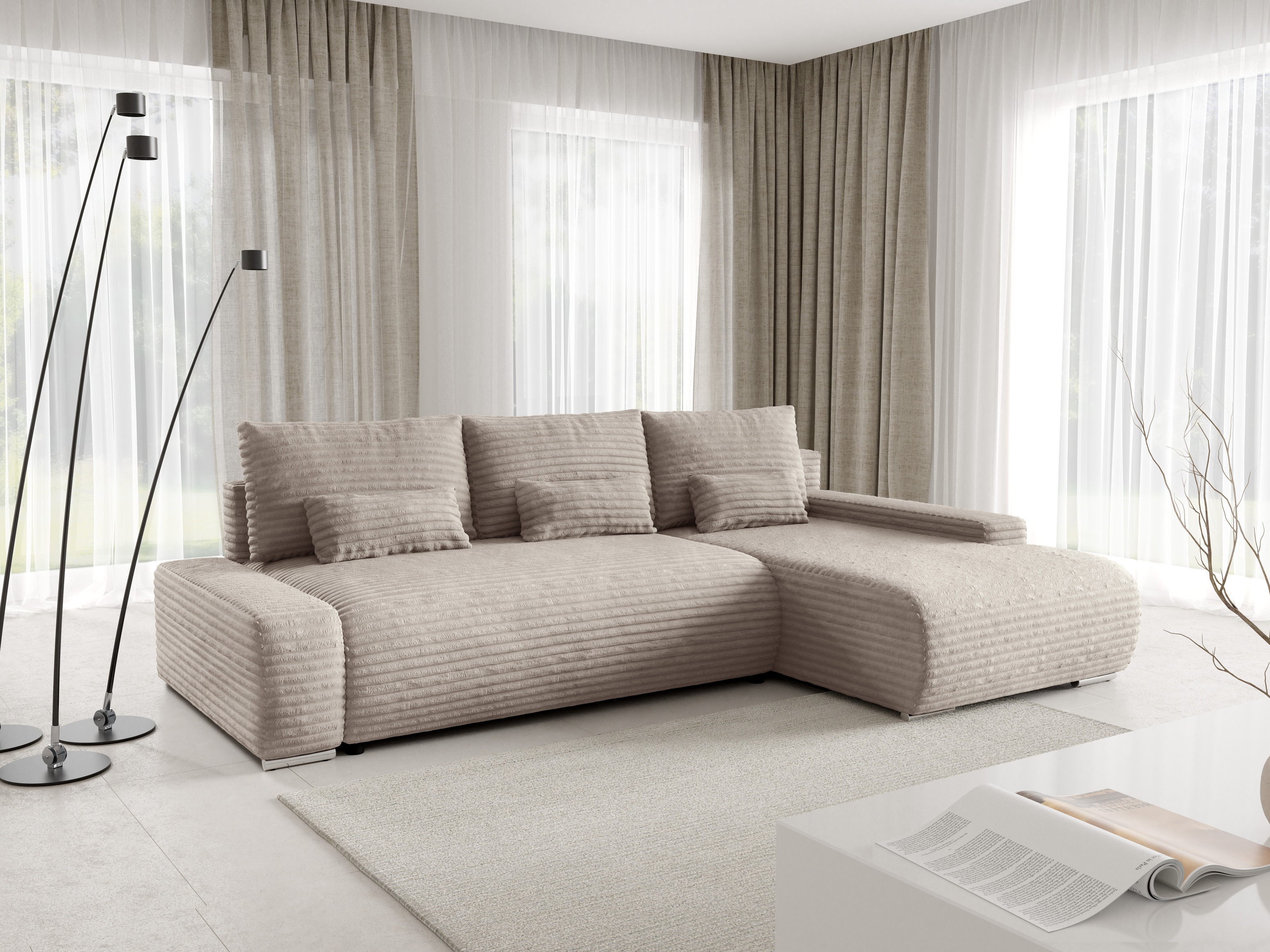 Hjørnesofa Franklin 201 (Ambience 04)