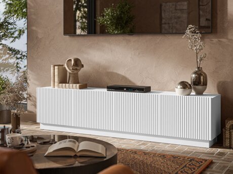 TV-bord Lusonu 104 (Hvid)