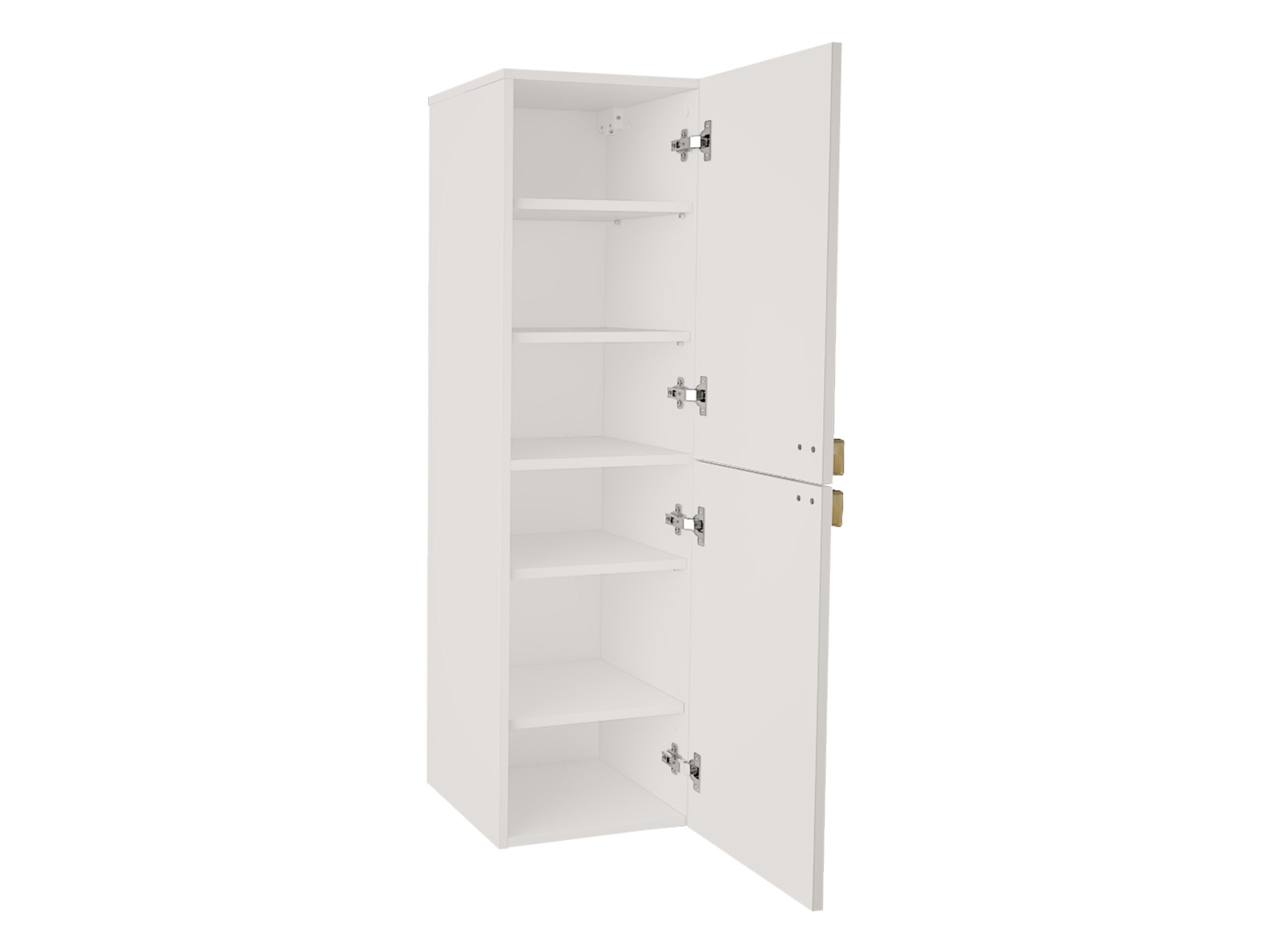 Væghængt badeværelsesskab Panium (Lysebrun)