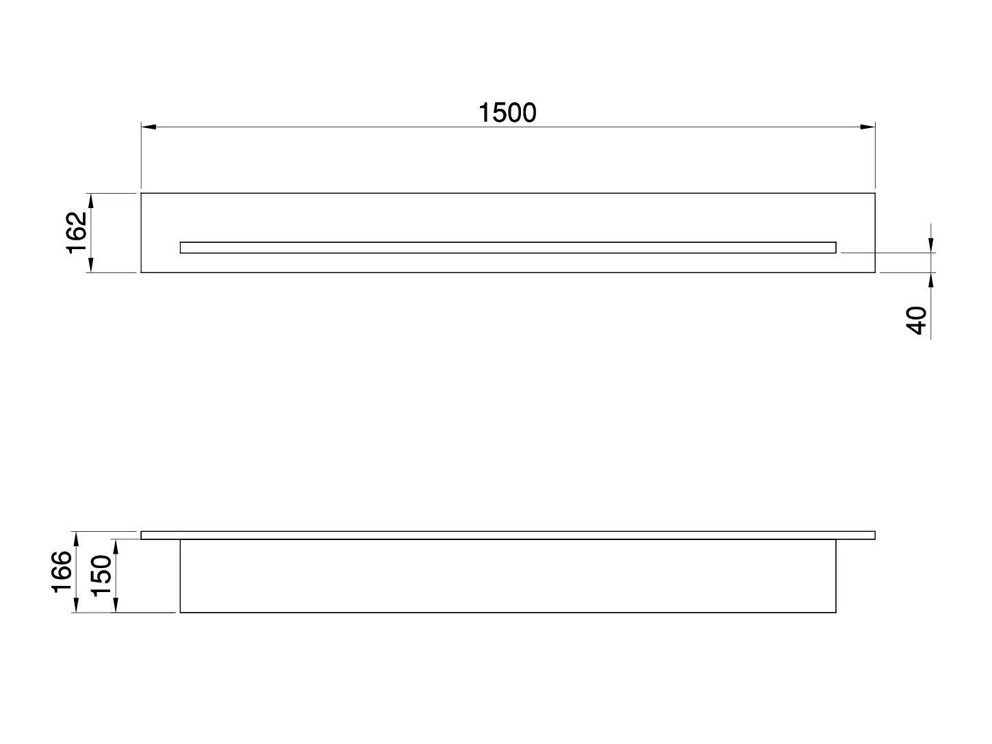 Vægreol Fermaru 108 (Hvid + Egetræ)