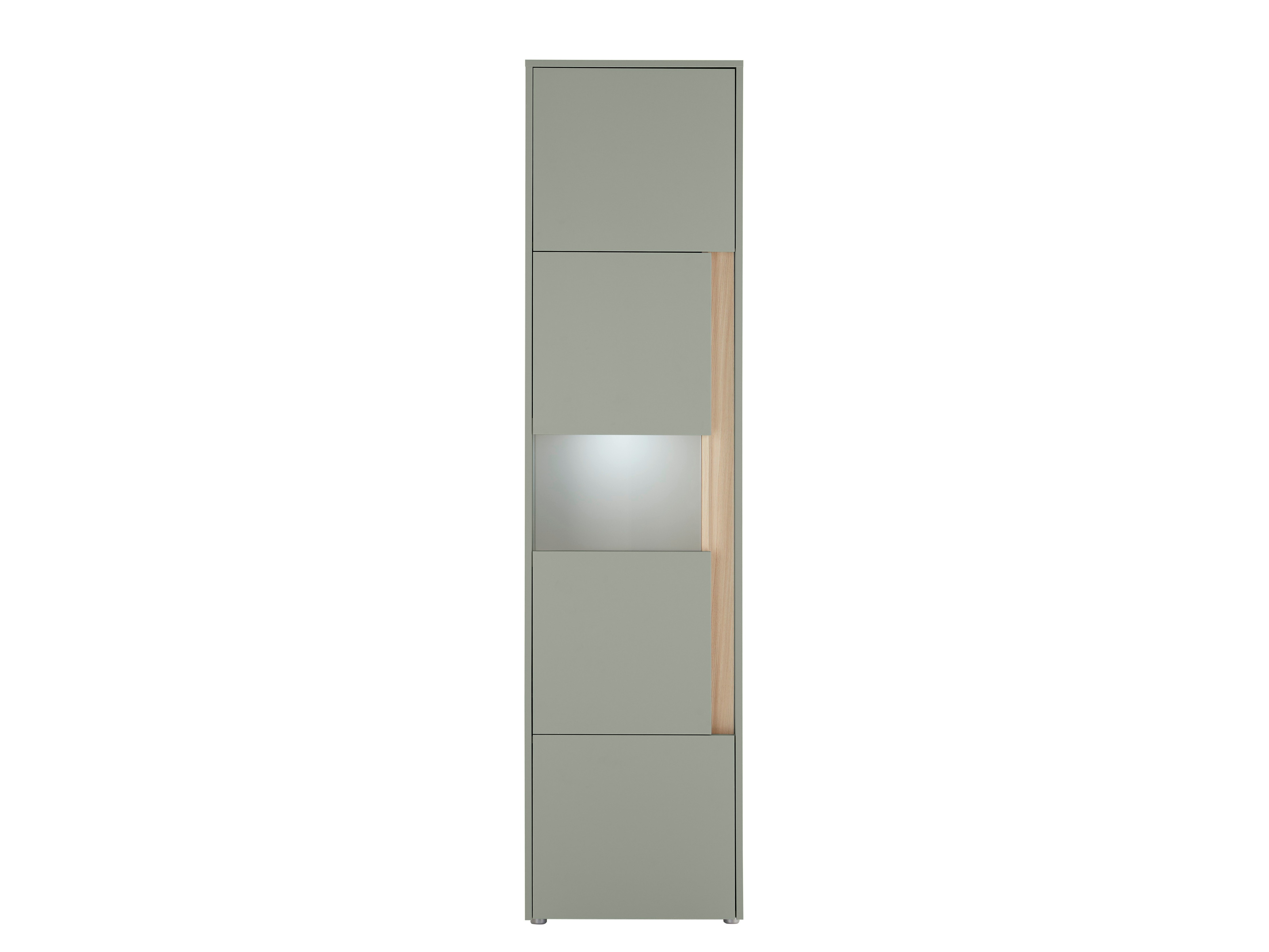 Reol Elbsori 100 (Grøn + Egetræ)