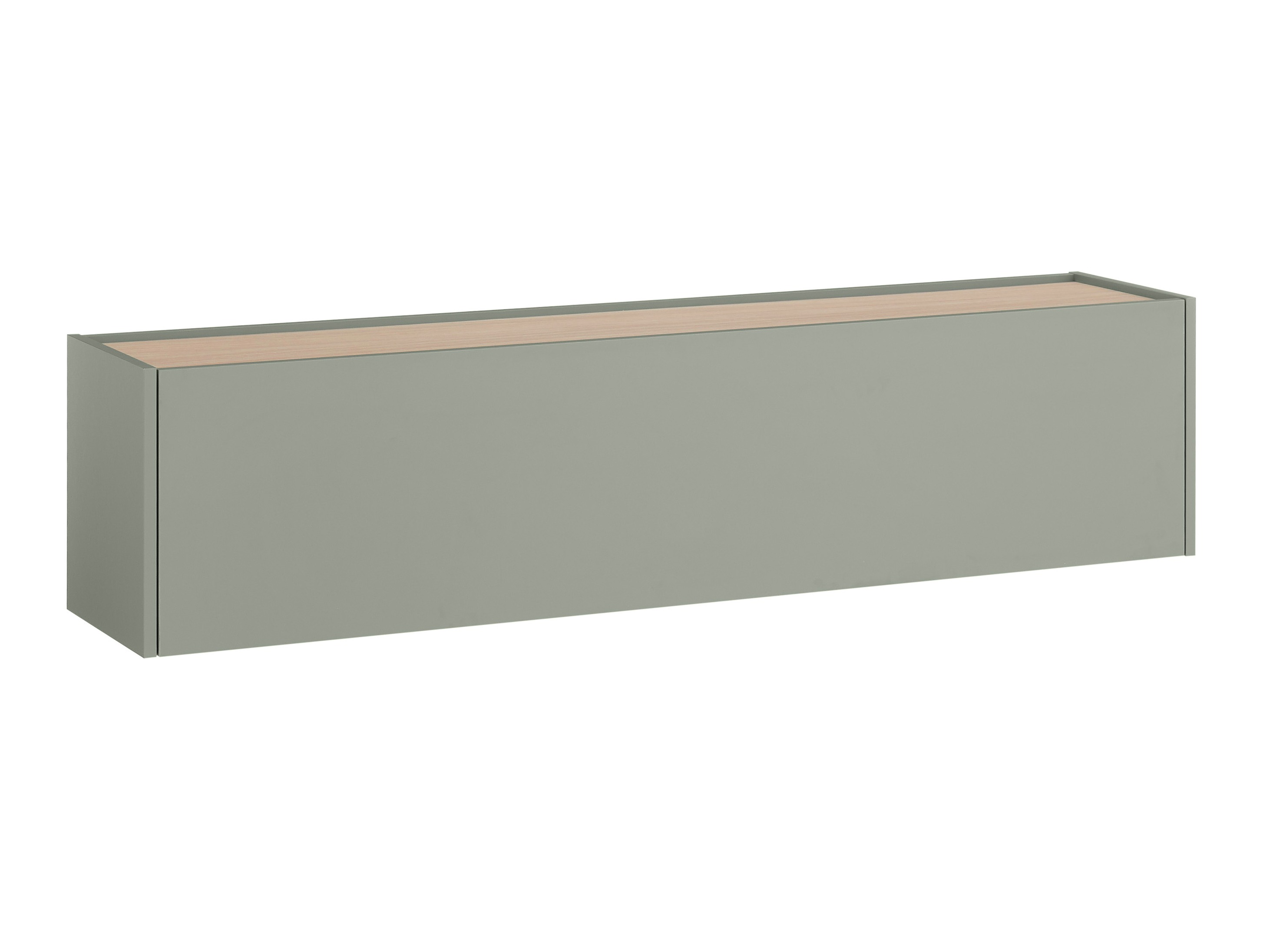 TV-bord Elbsori 108 (Grøn + Egetræ)