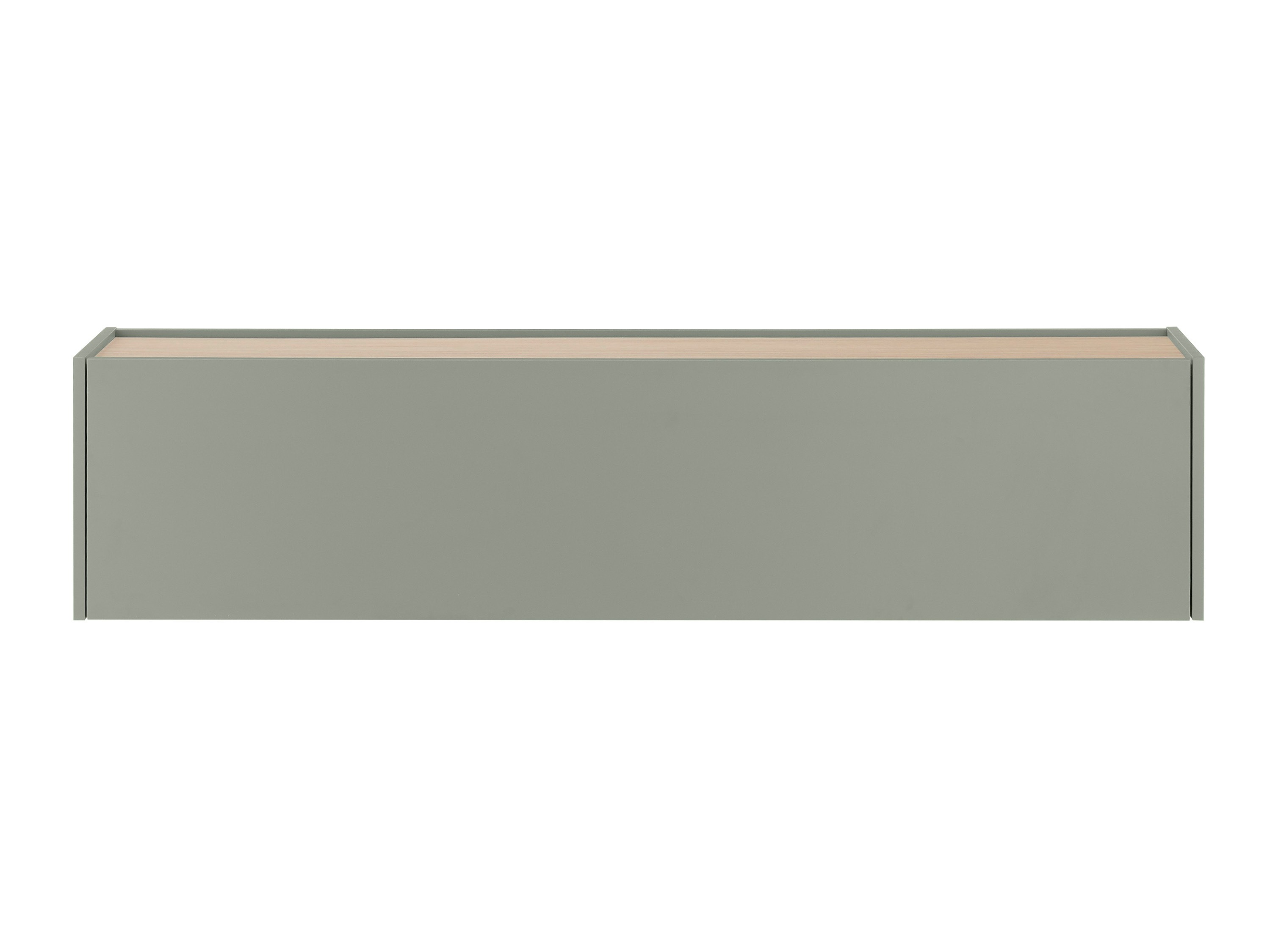 TV-bord Elbsori 108 (Grøn + Egetræ)