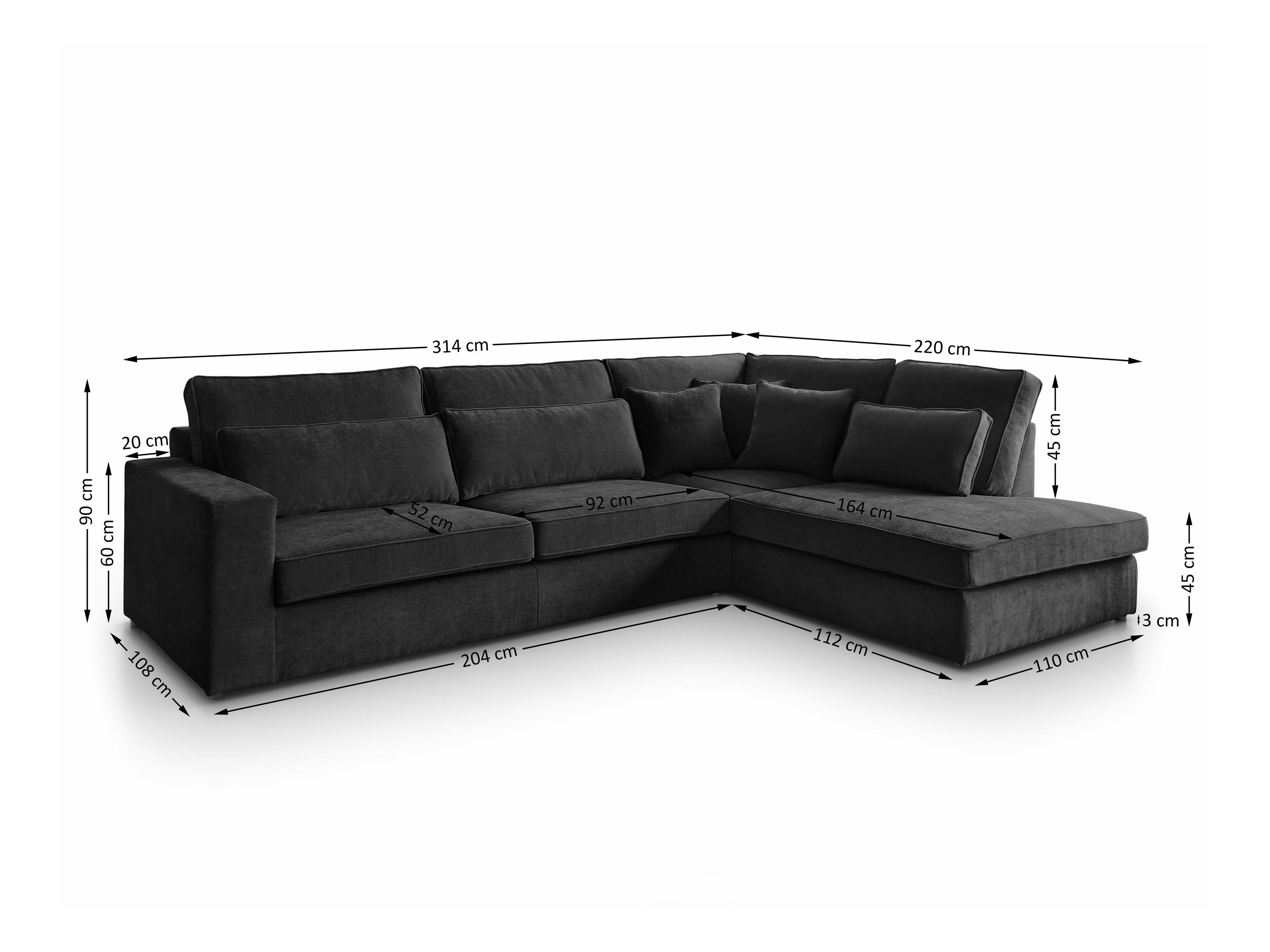 Hjørnesofa Margate 122 (Sereno 696)