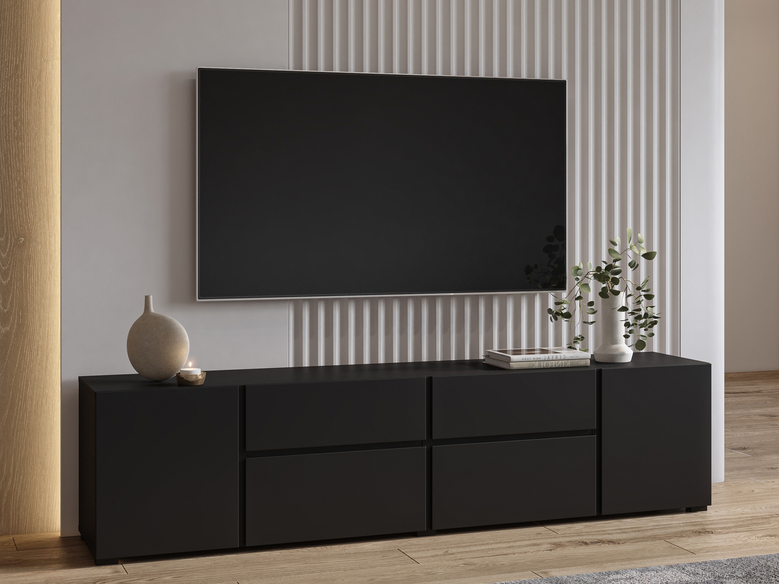 TV-bord Elbleve 100 (Sort)